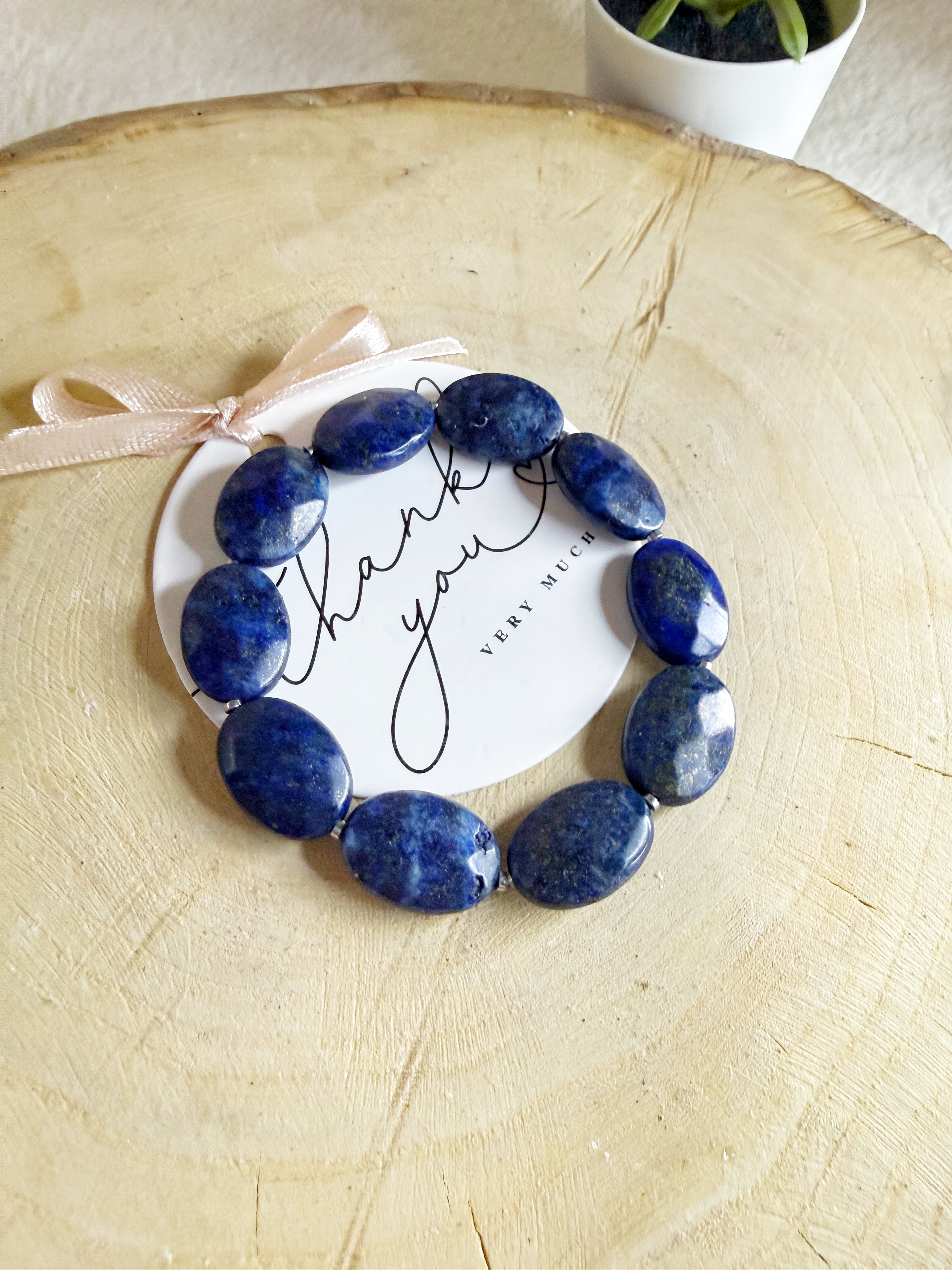 Lapis Lazuli Stone Bracelet