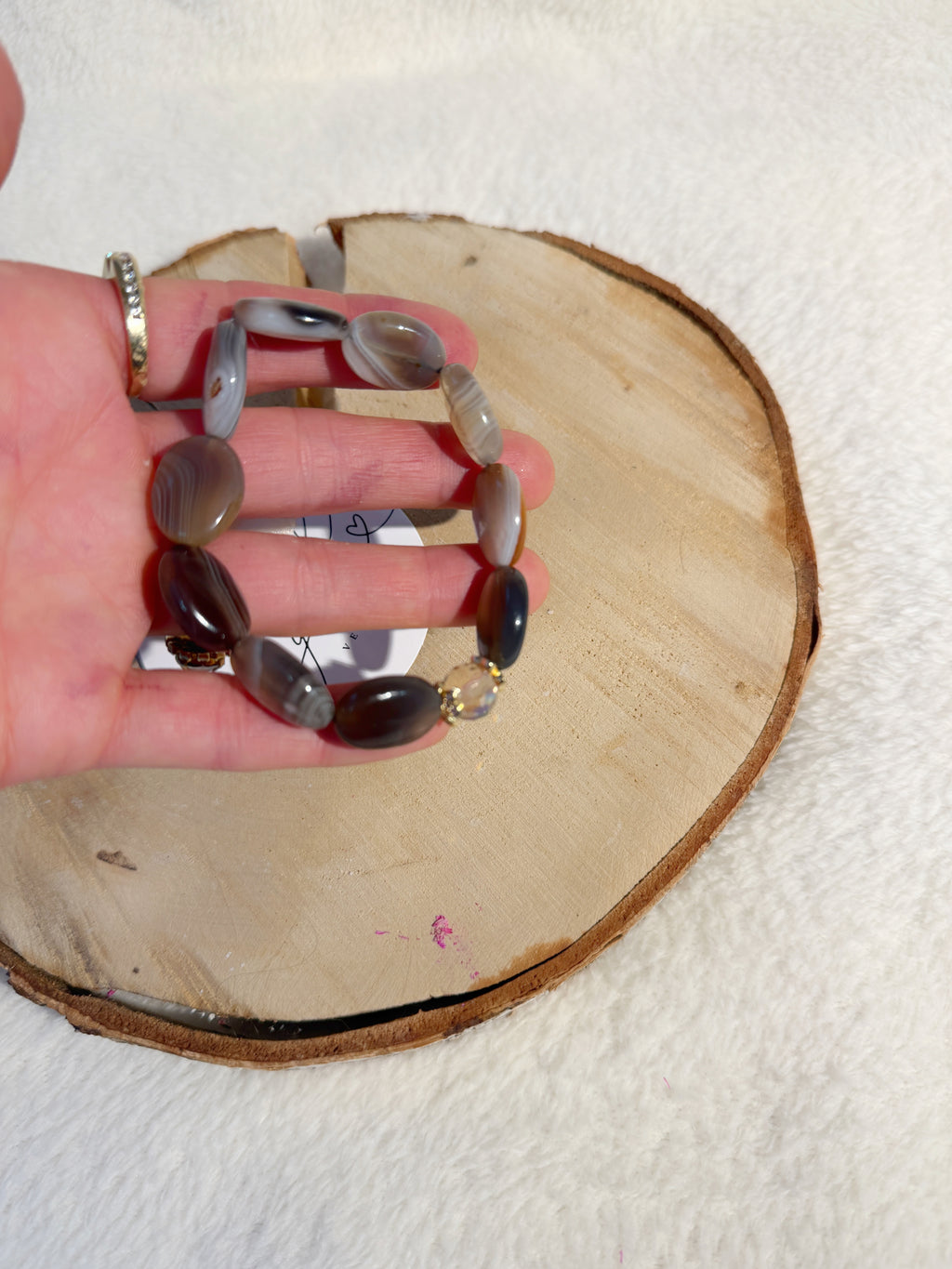 Agate Stone Bracelet