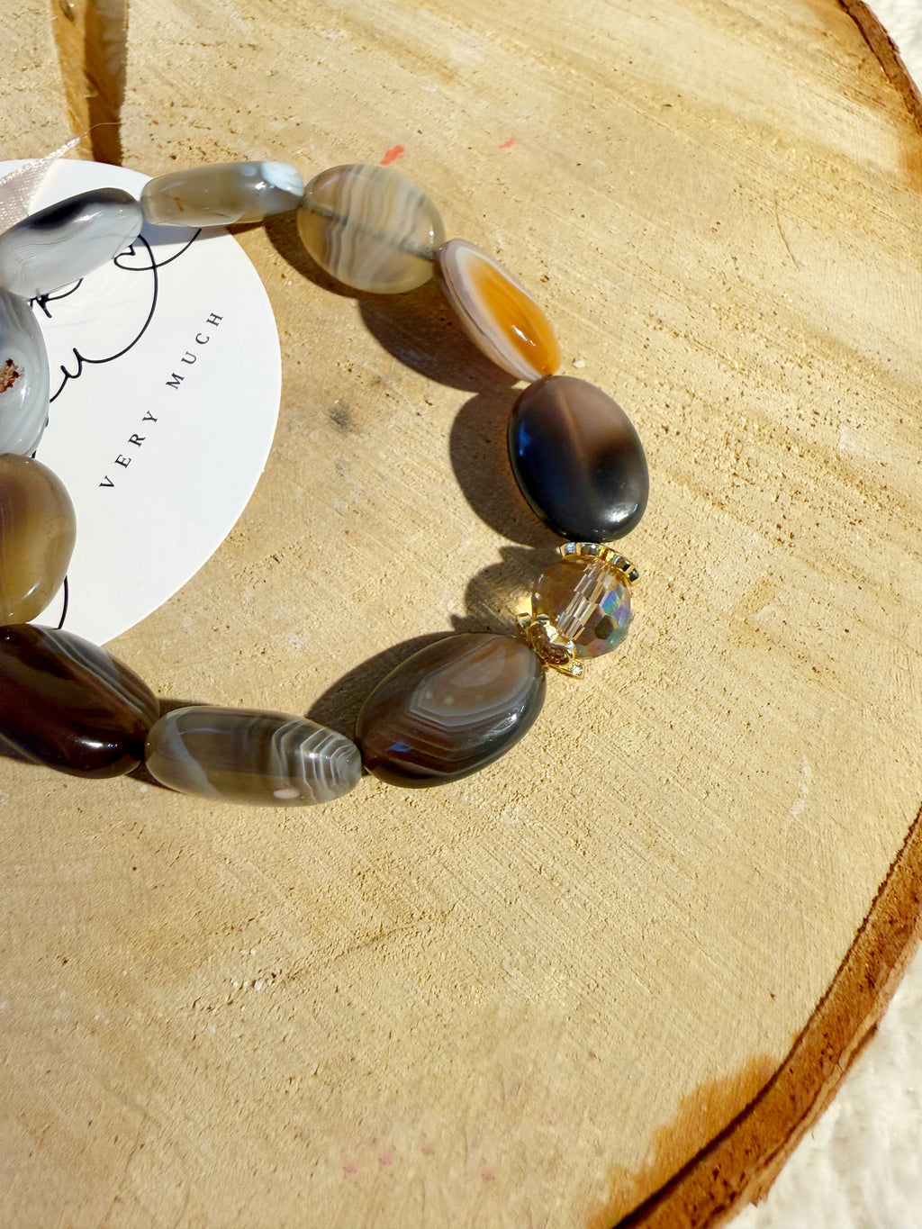 Agate Stone Bracelet