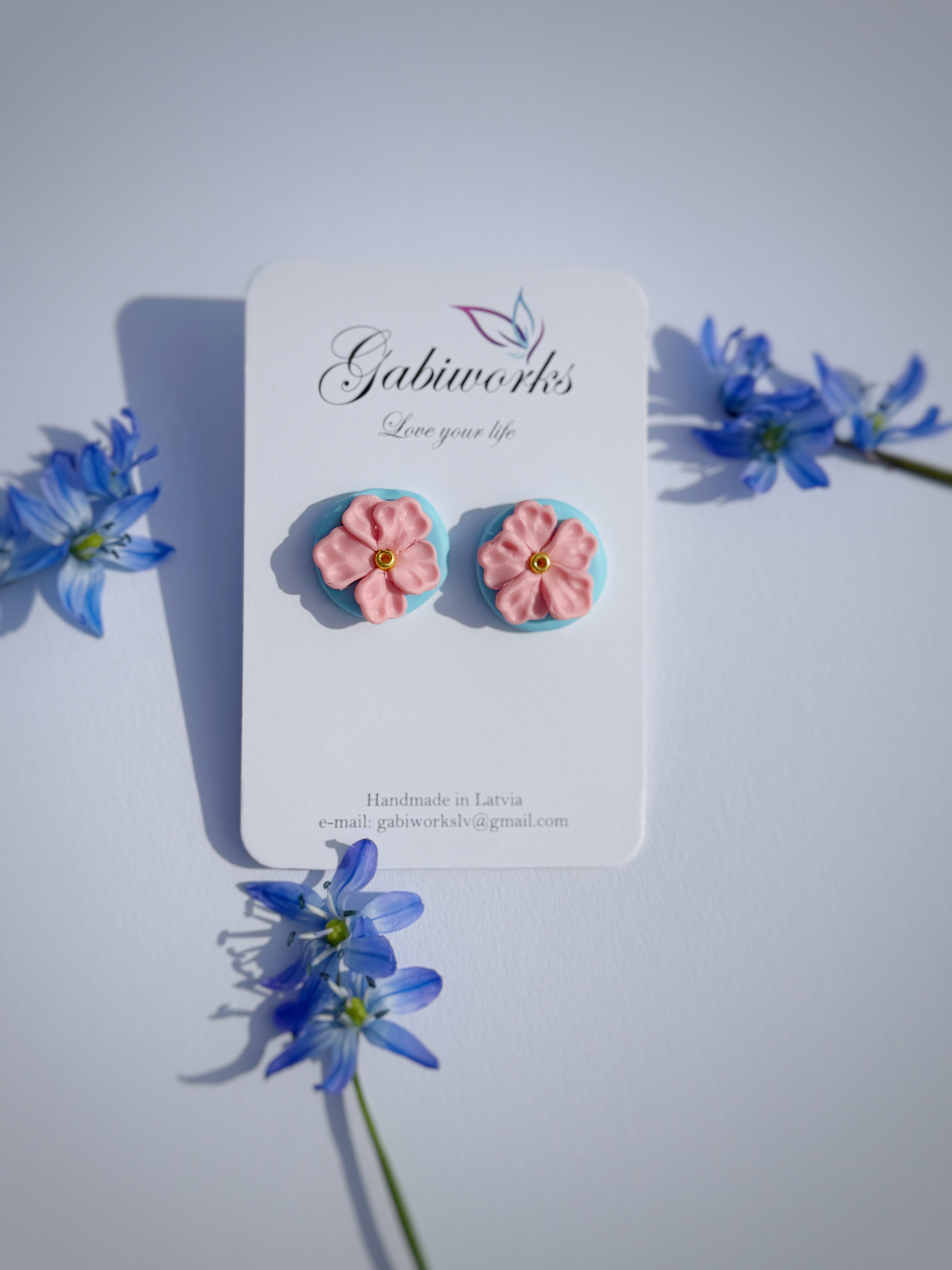 Polymerclay earrings