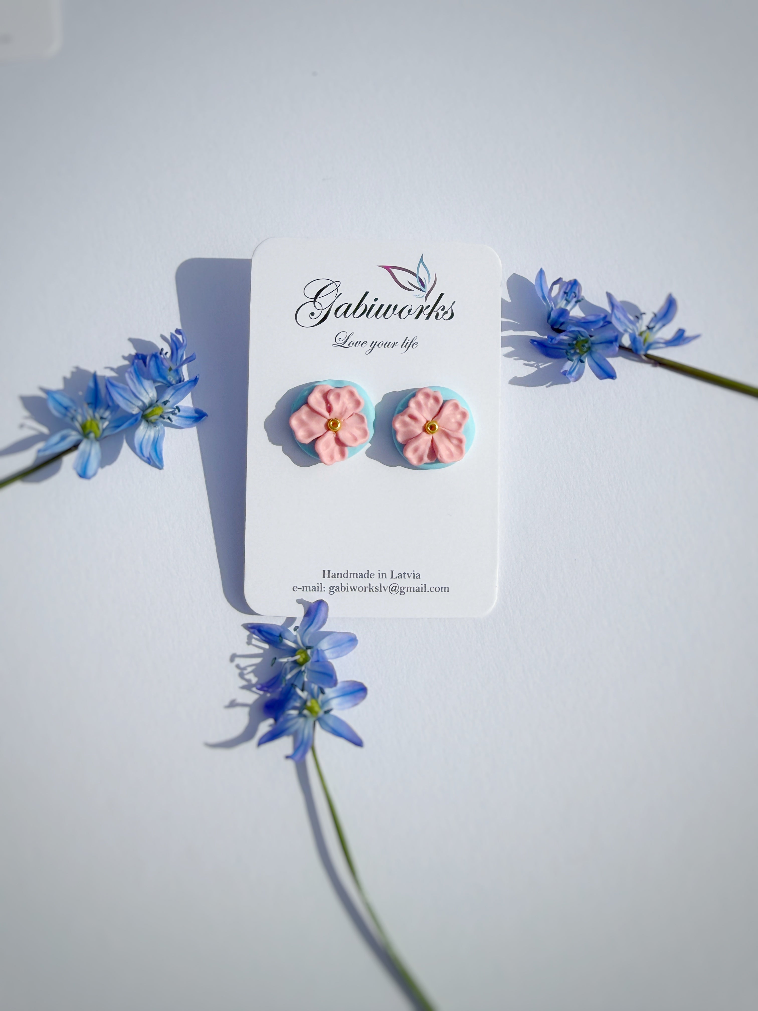Polymerclay earrings
