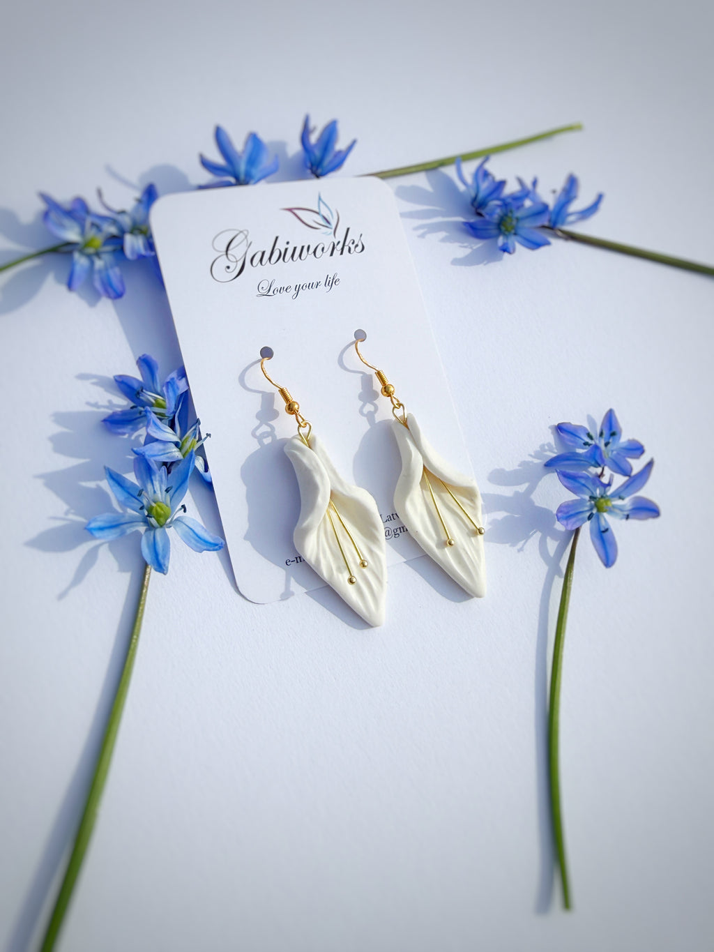 Polymerclay earrings