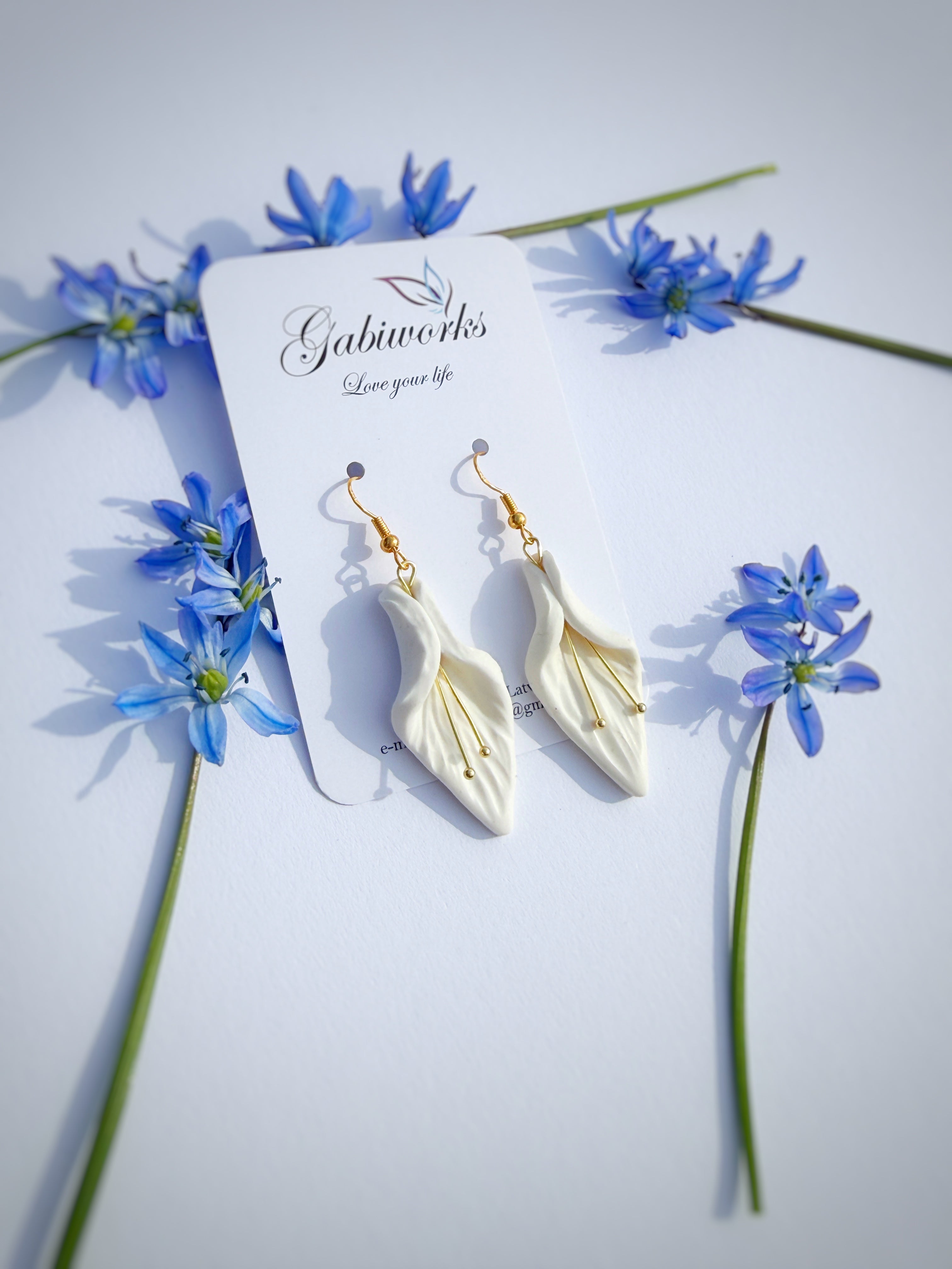 Polymerclay earrings