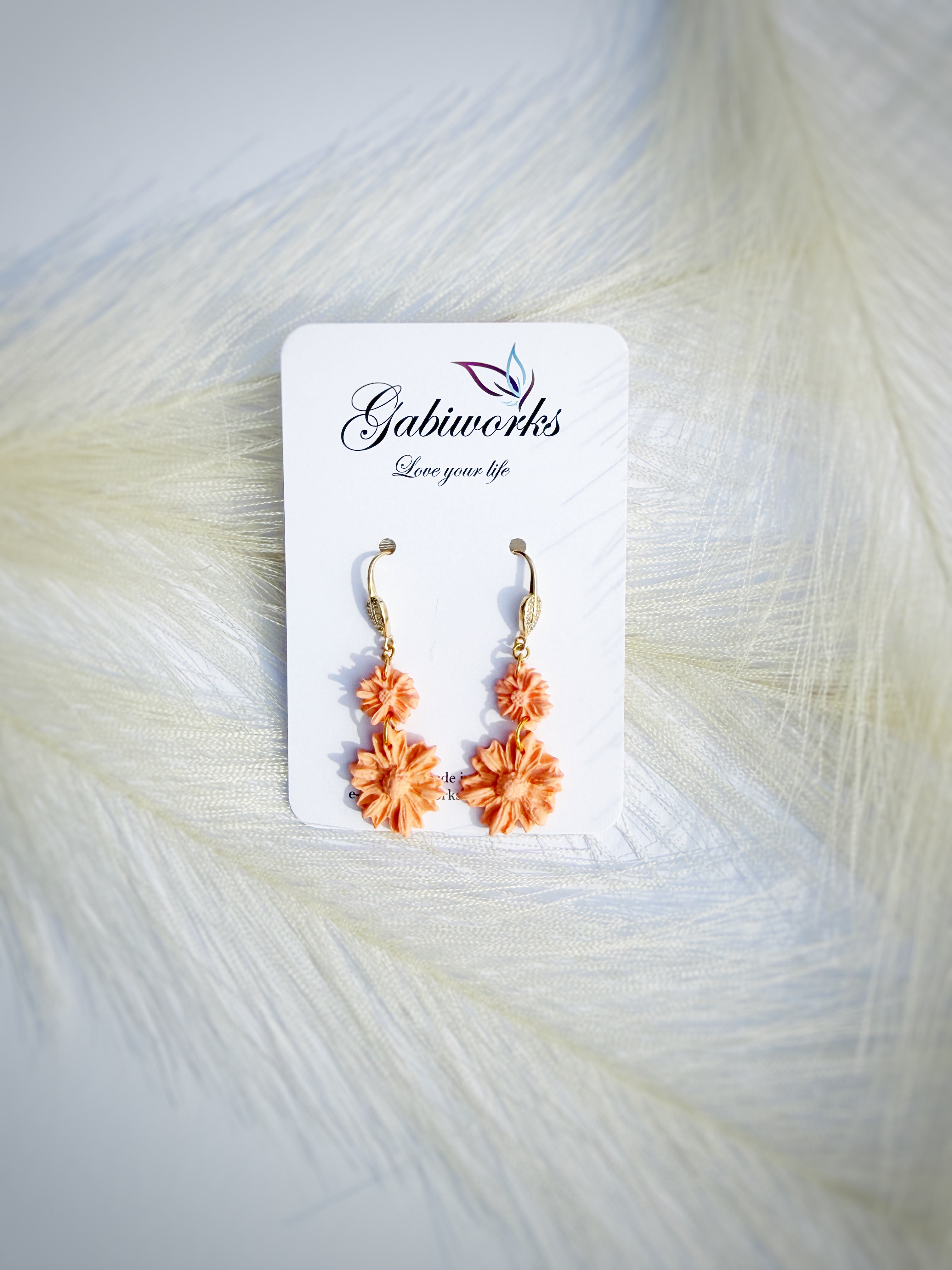 Polymerclay earrings