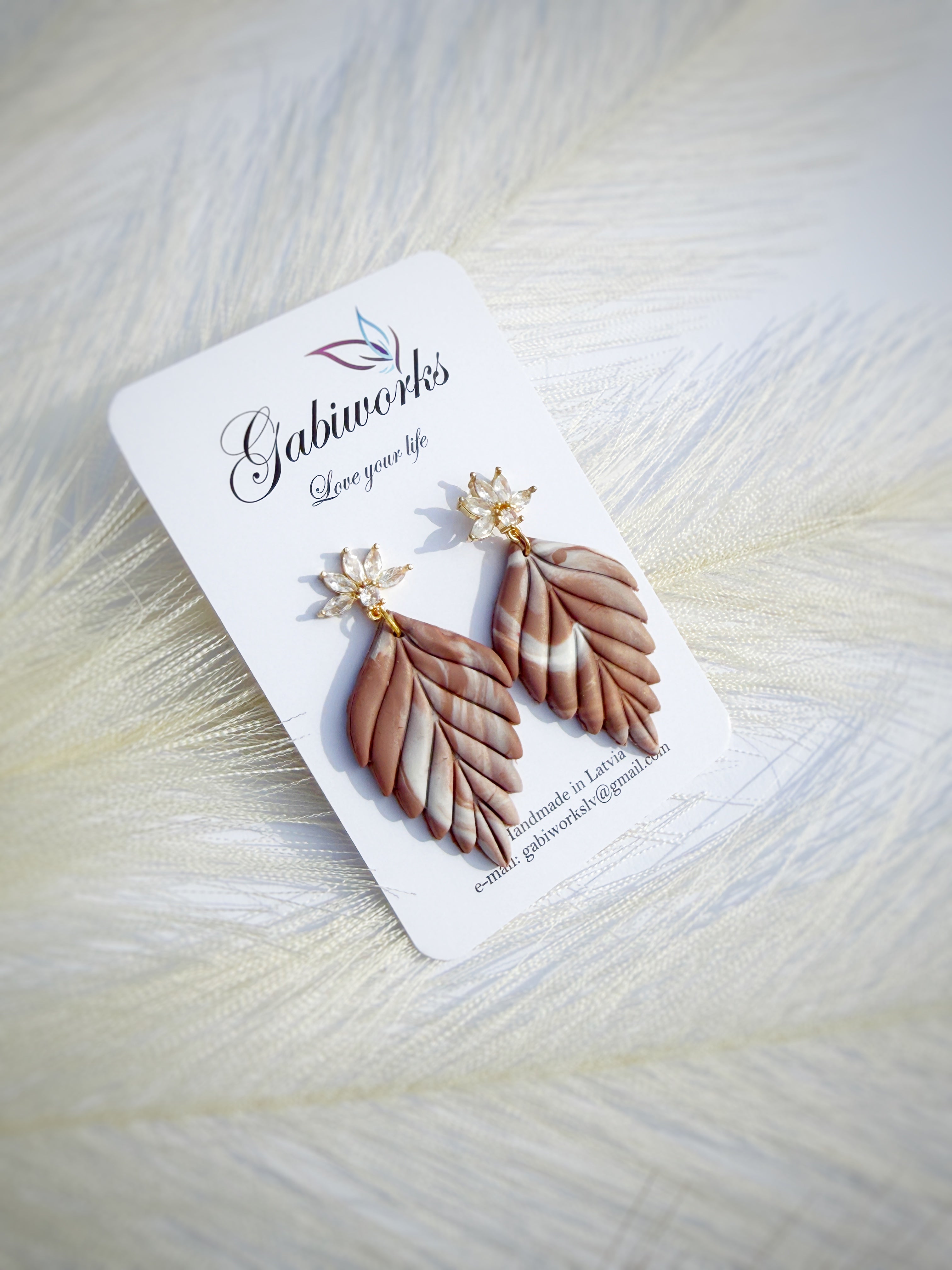 Polymerclay earrings