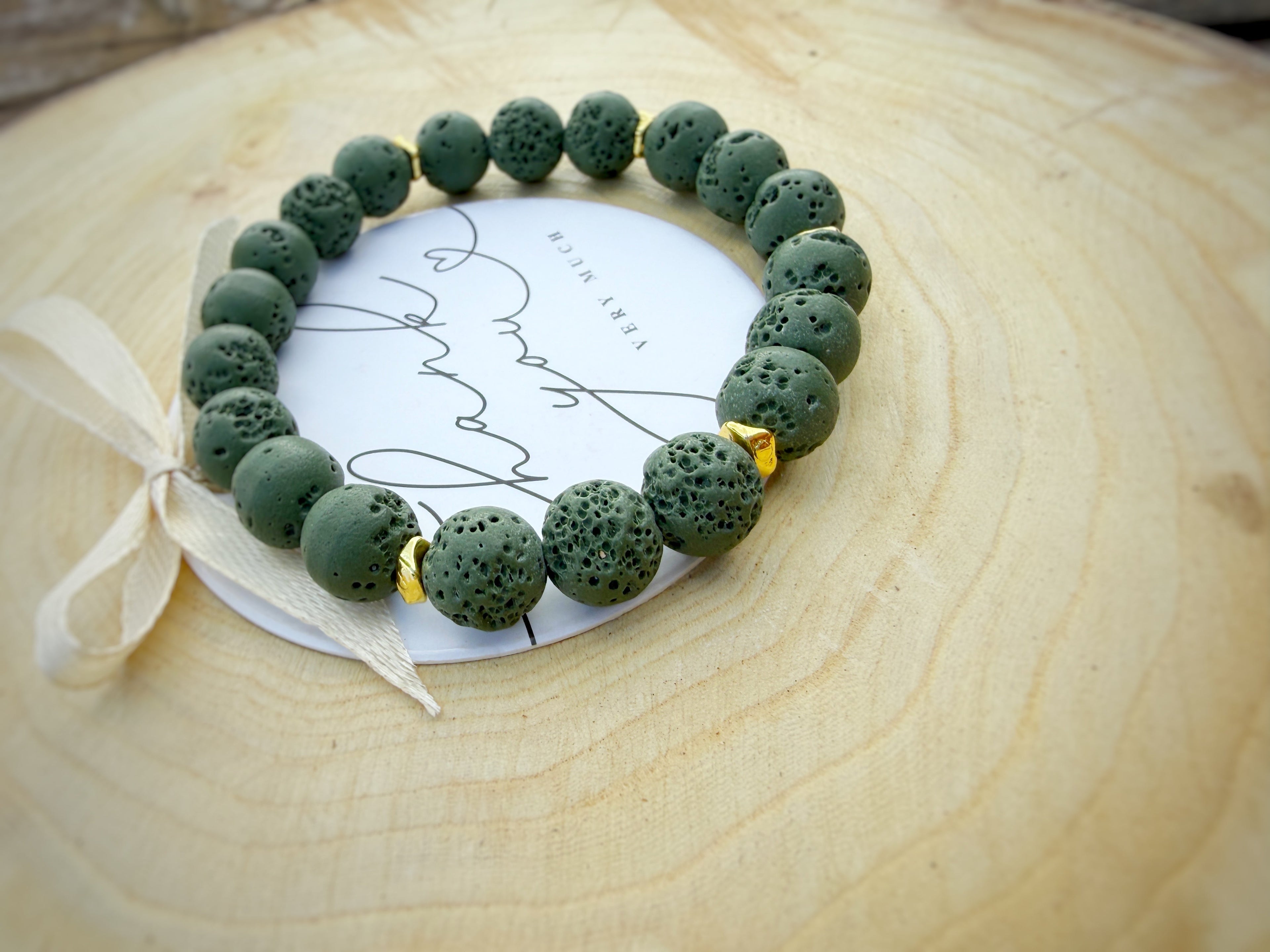 Green Lava Bracelet