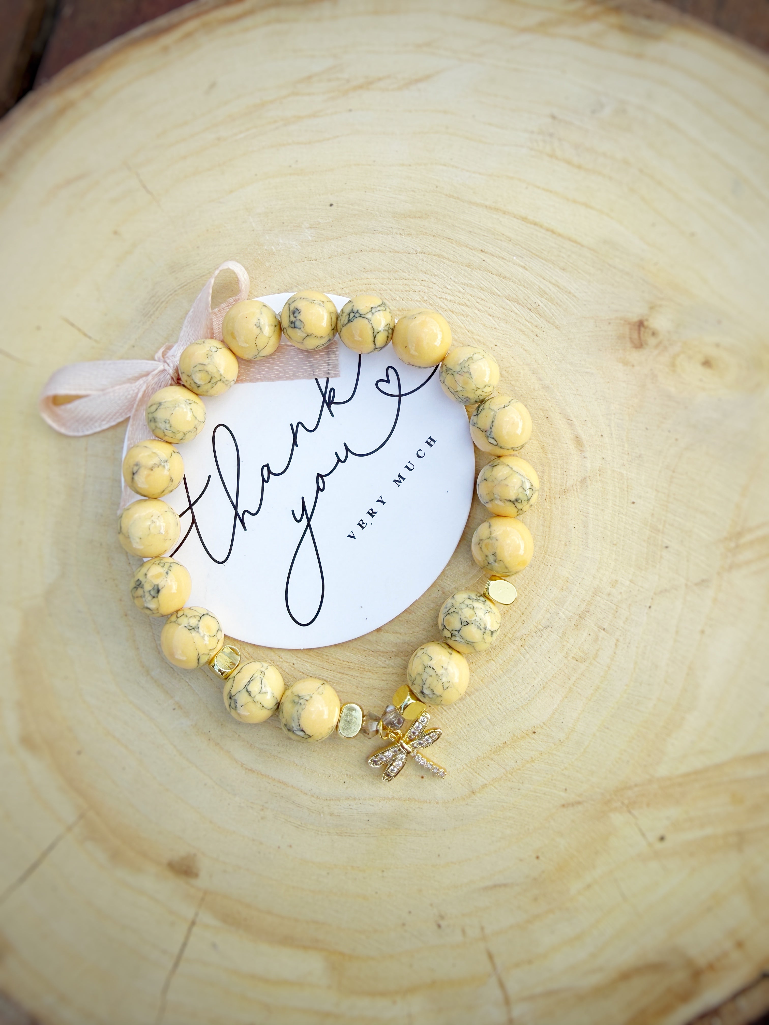 Howlite stone 2 in 1 Bracelets