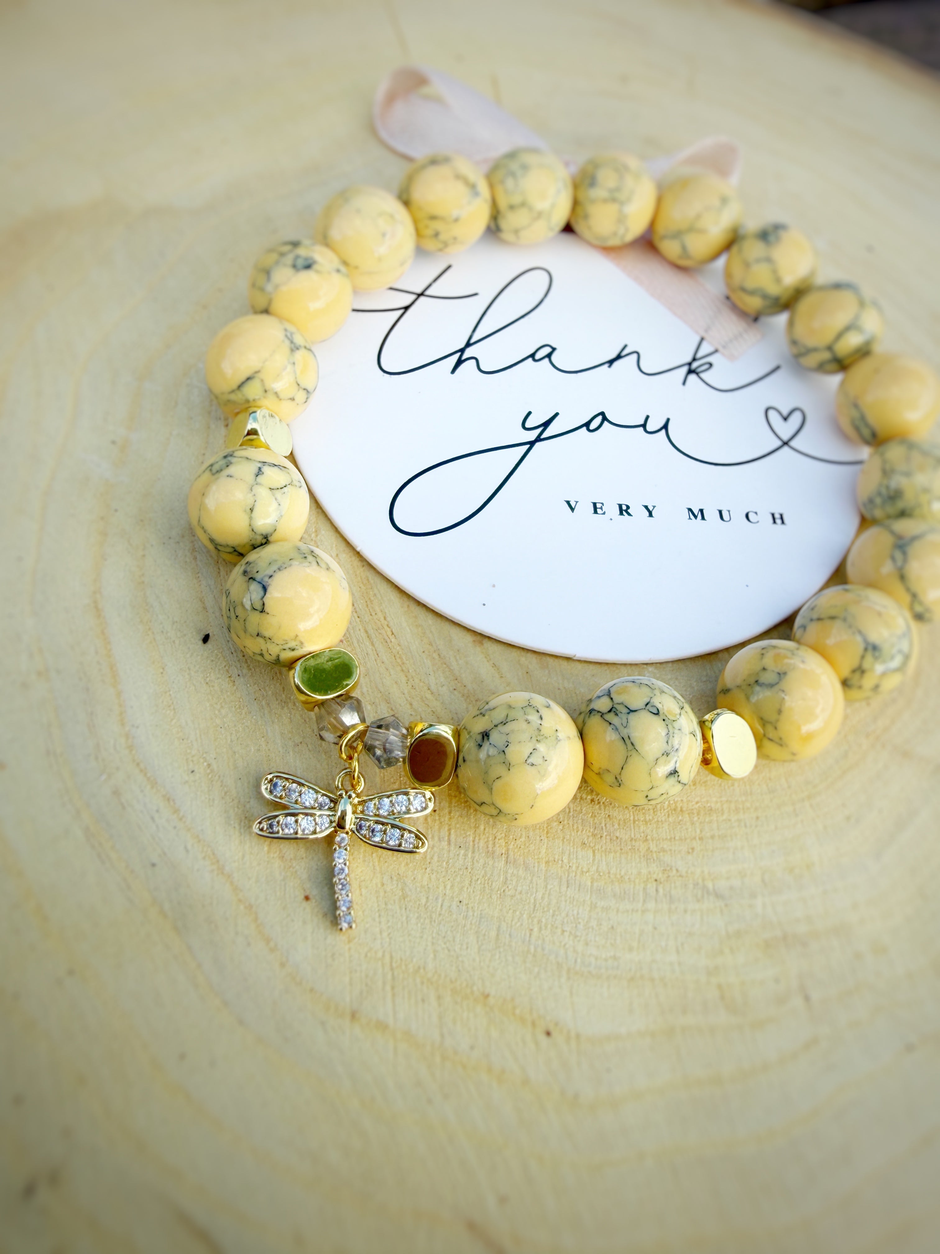 Howlite stone 2 in 1 Bracelets