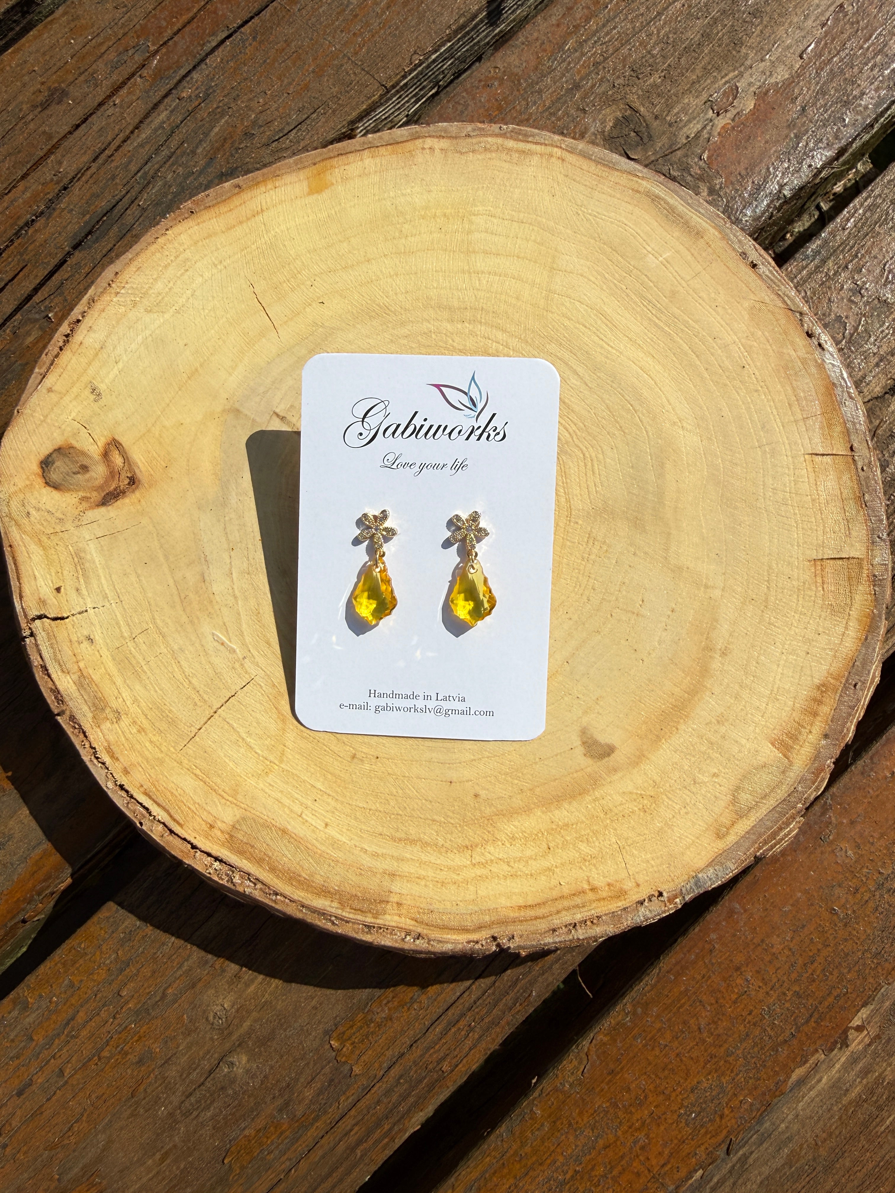 Austrian Crystal earrings