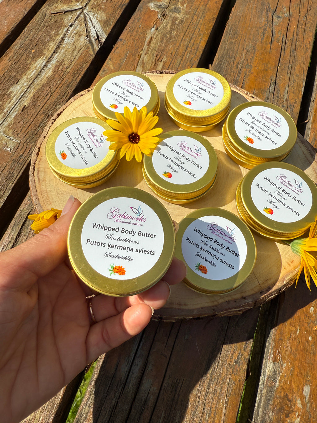 30 ml Organic Whipped Body butter