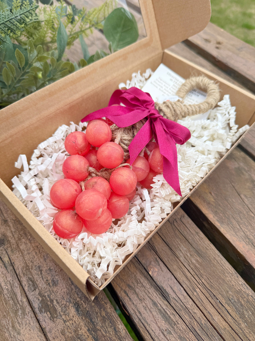 Grape soap cluster