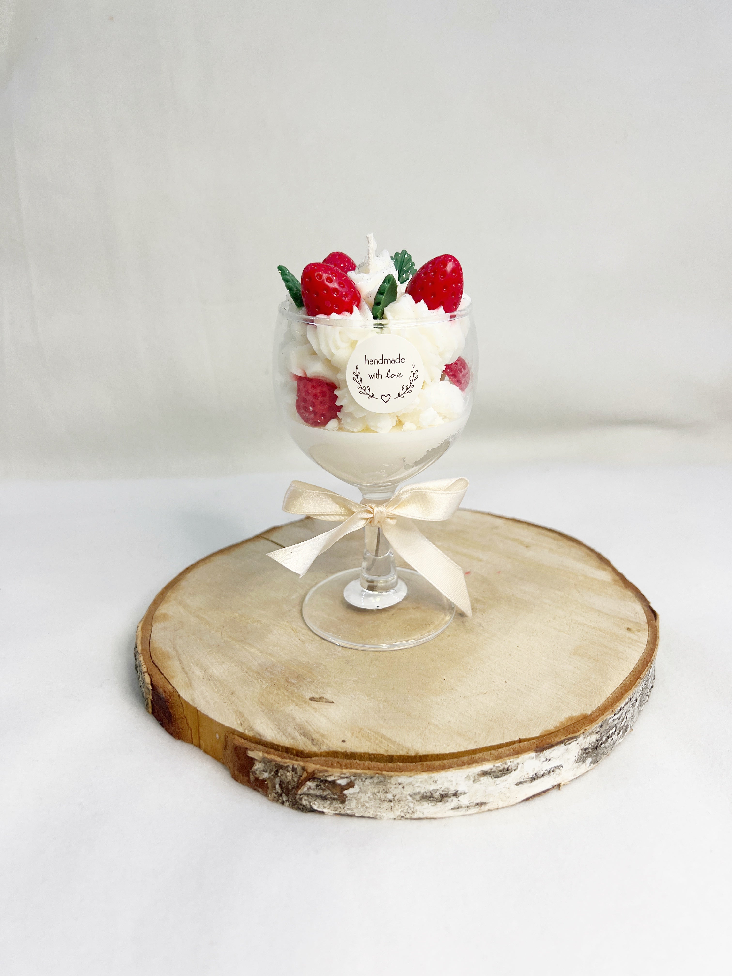 White Soy Dessert Candle