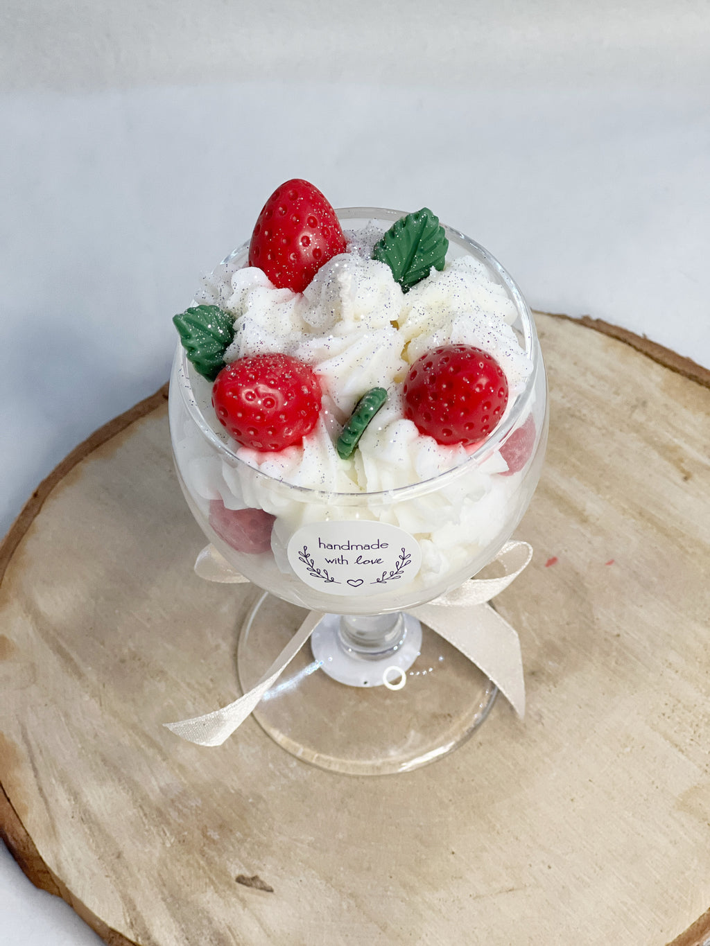 White Soy Dessert Candle