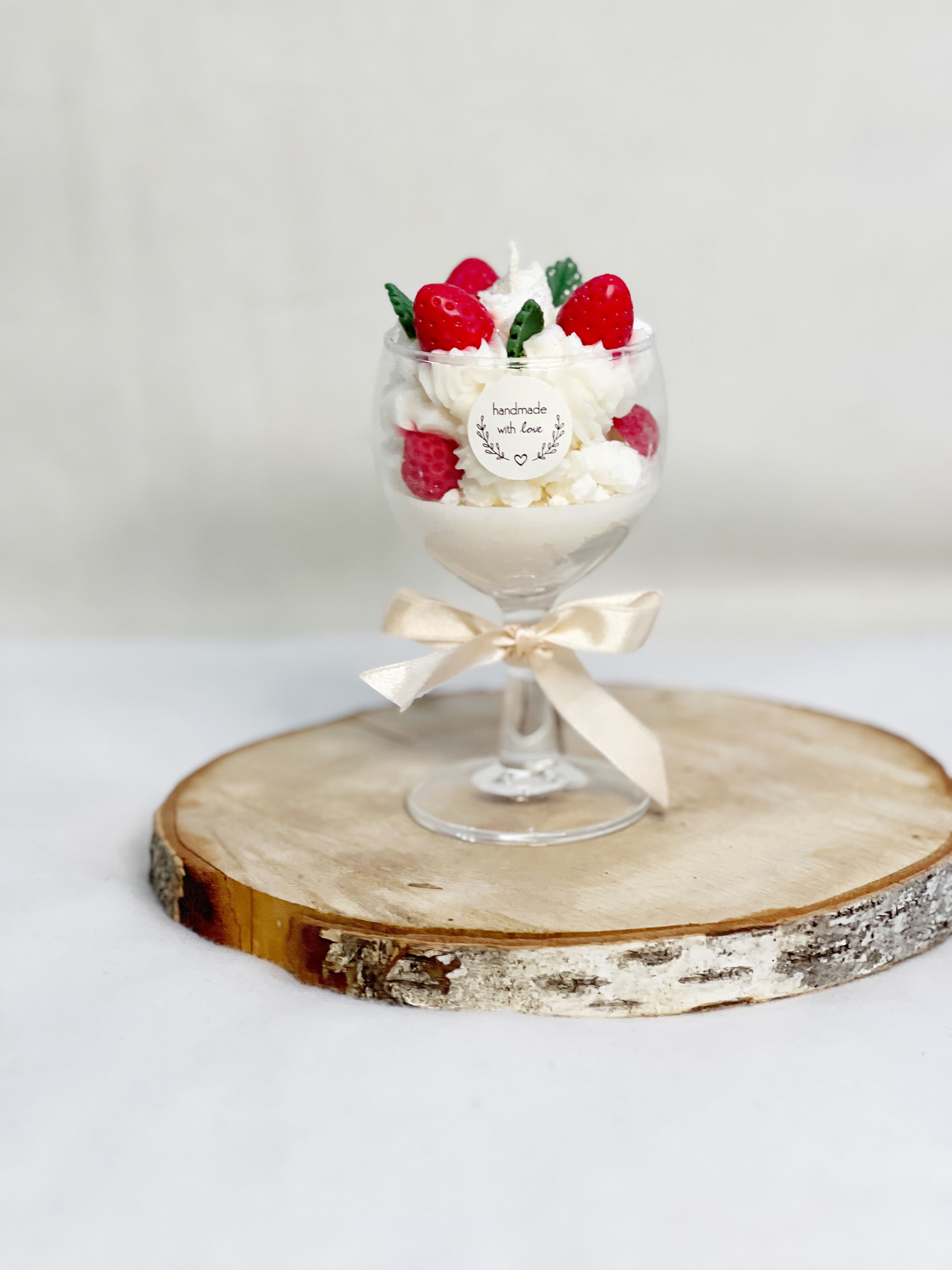 White Soy Dessert Candle