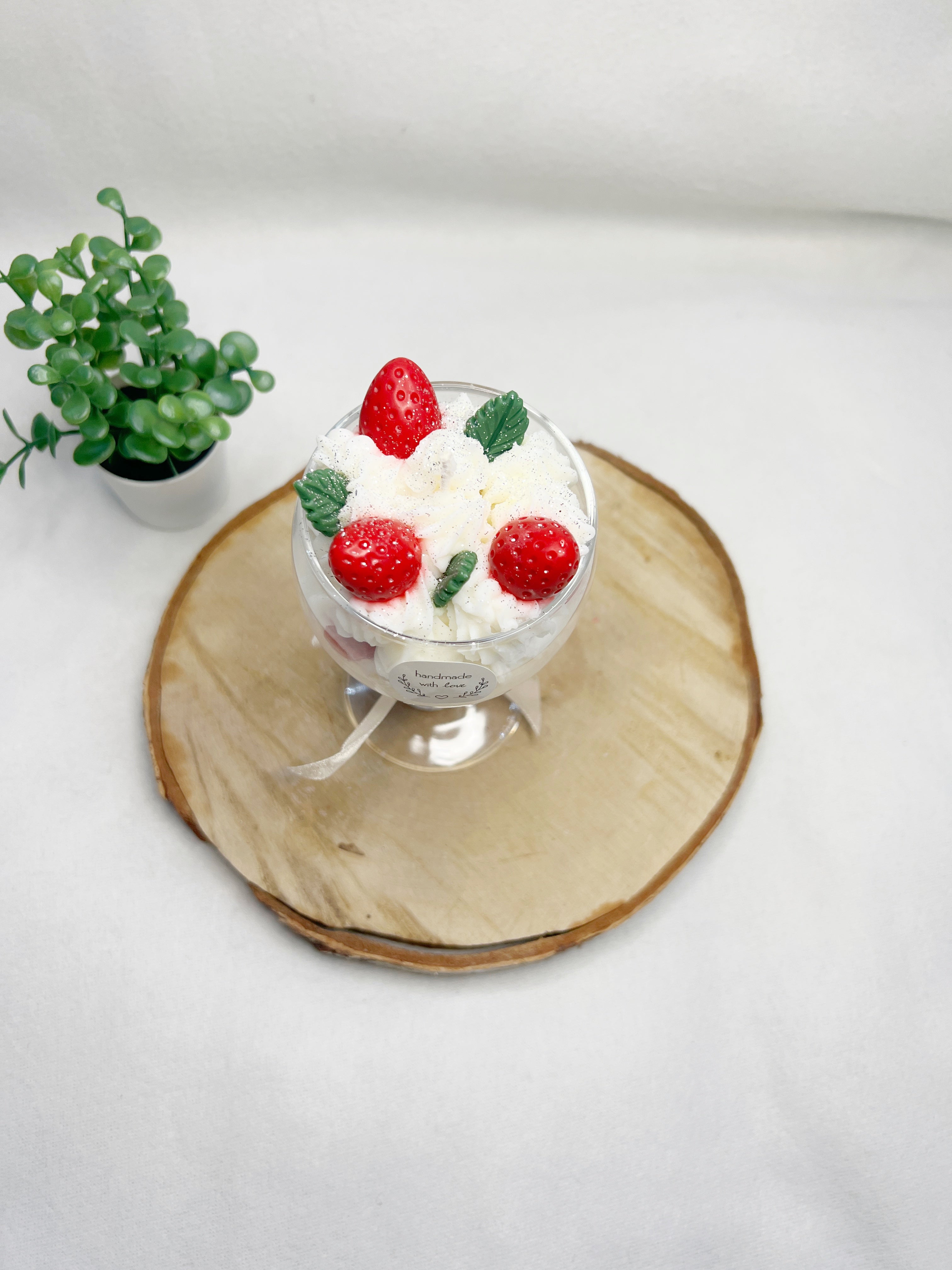 White Soy Dessert Candle