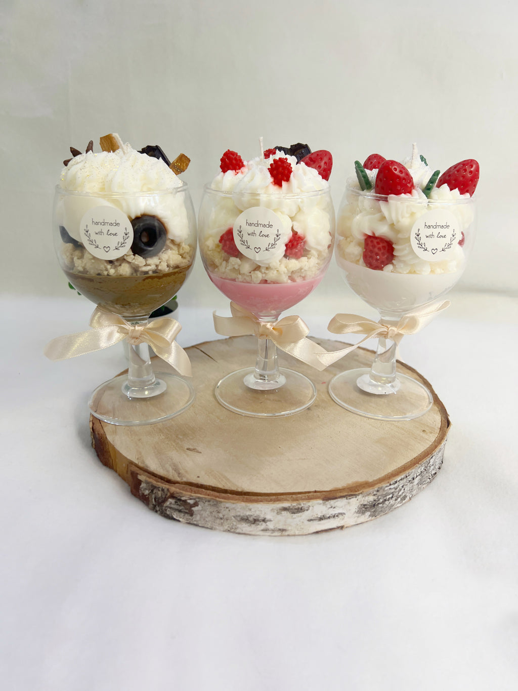 White Soy Dessert Candle