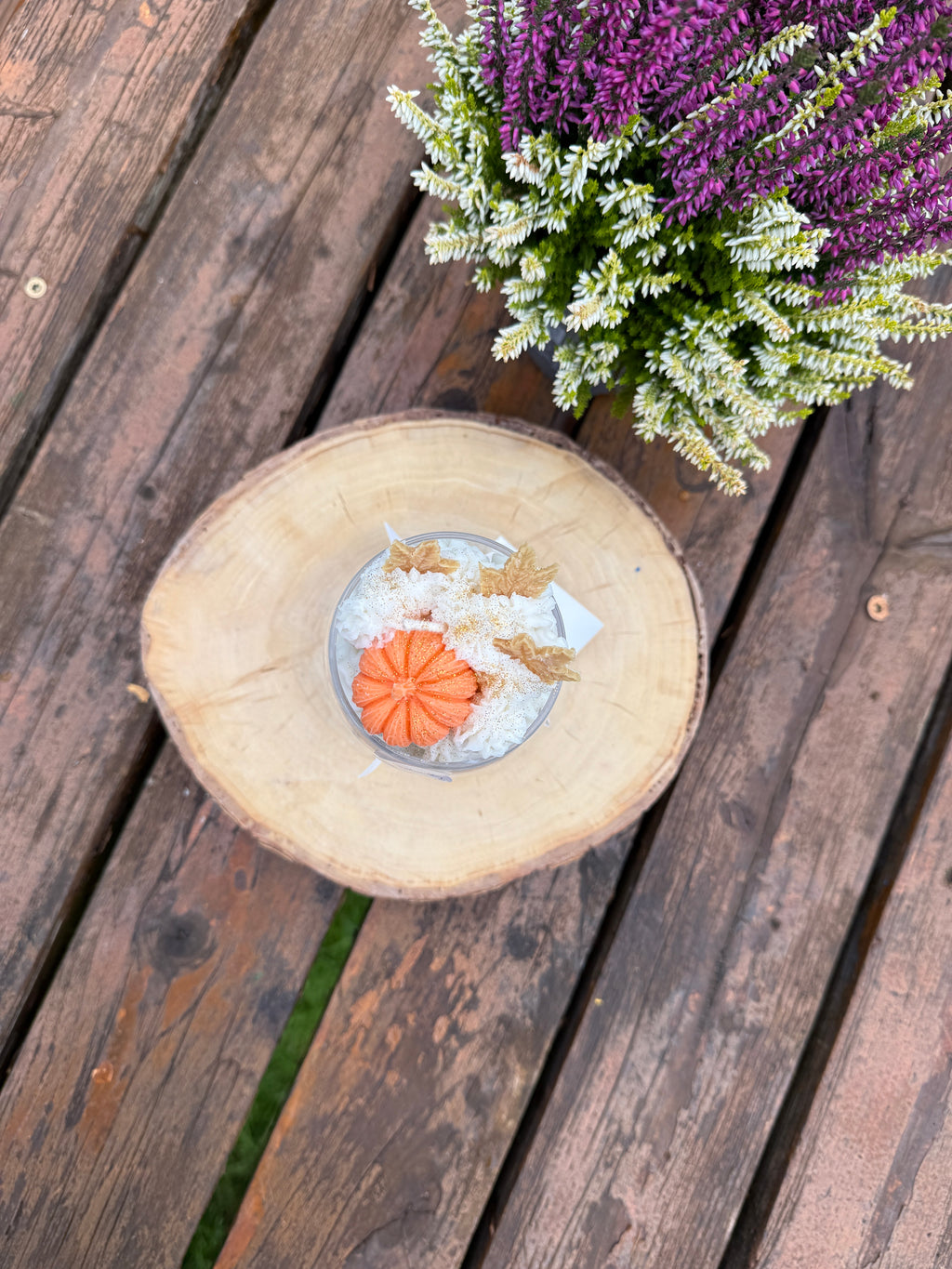 White Soy Dessert candle