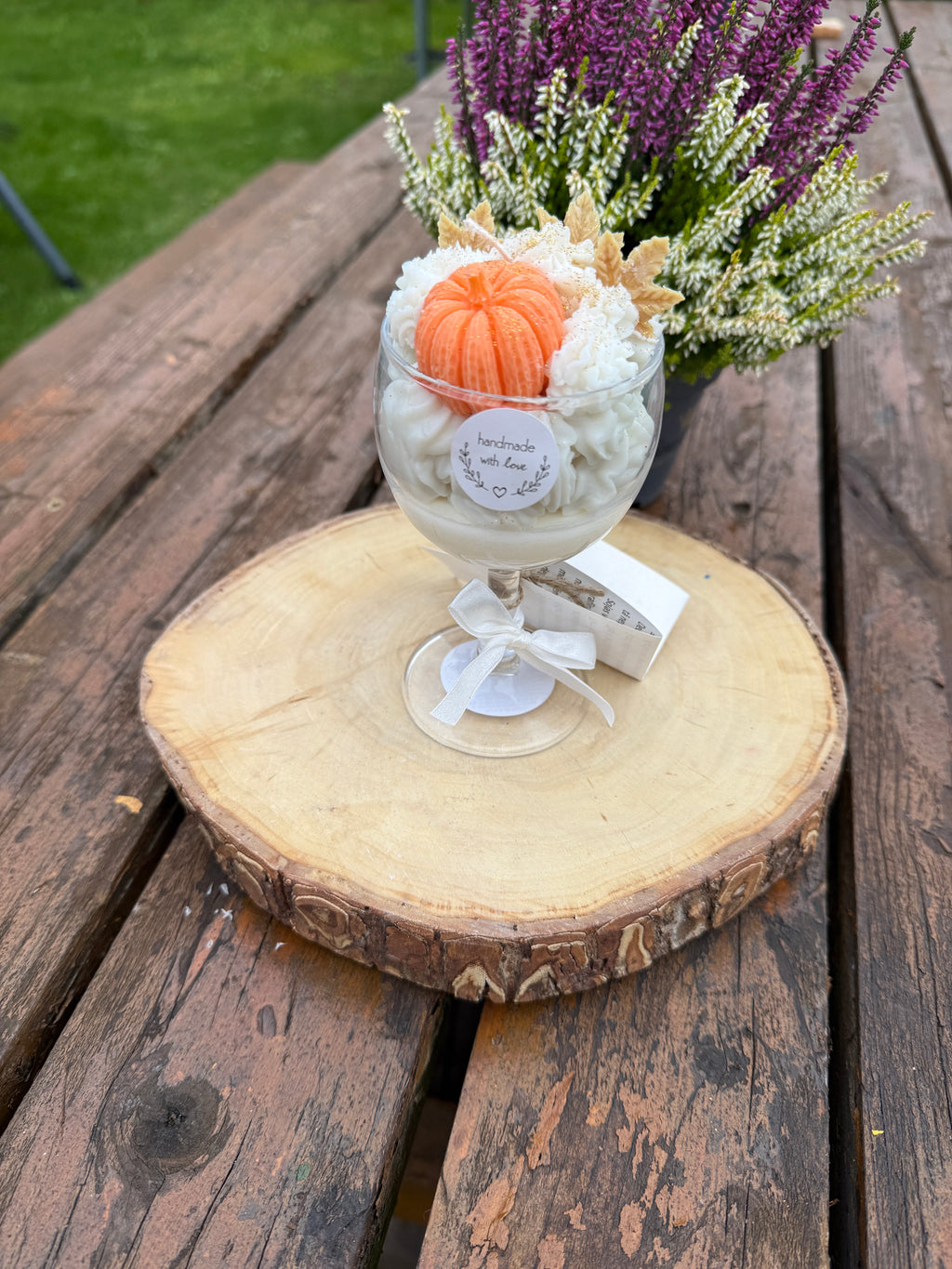 White Soy Dessert candle