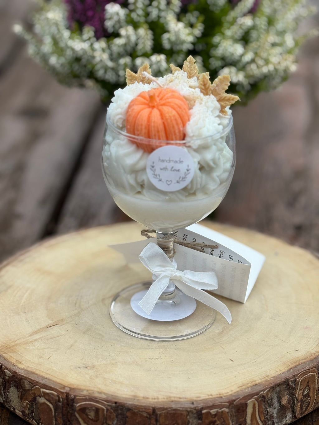 White Soy Dessert candle