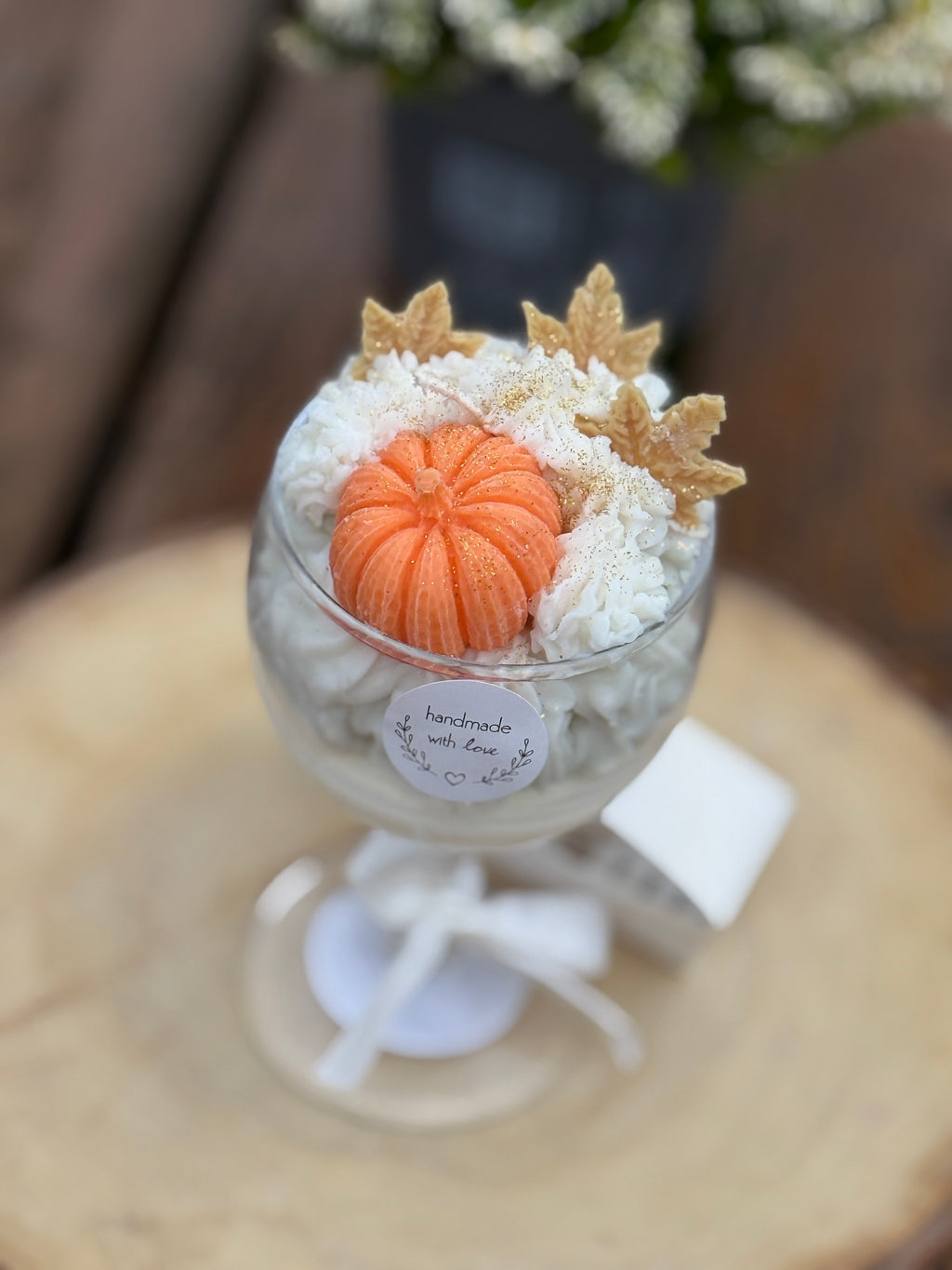 White Soy Dessert candle