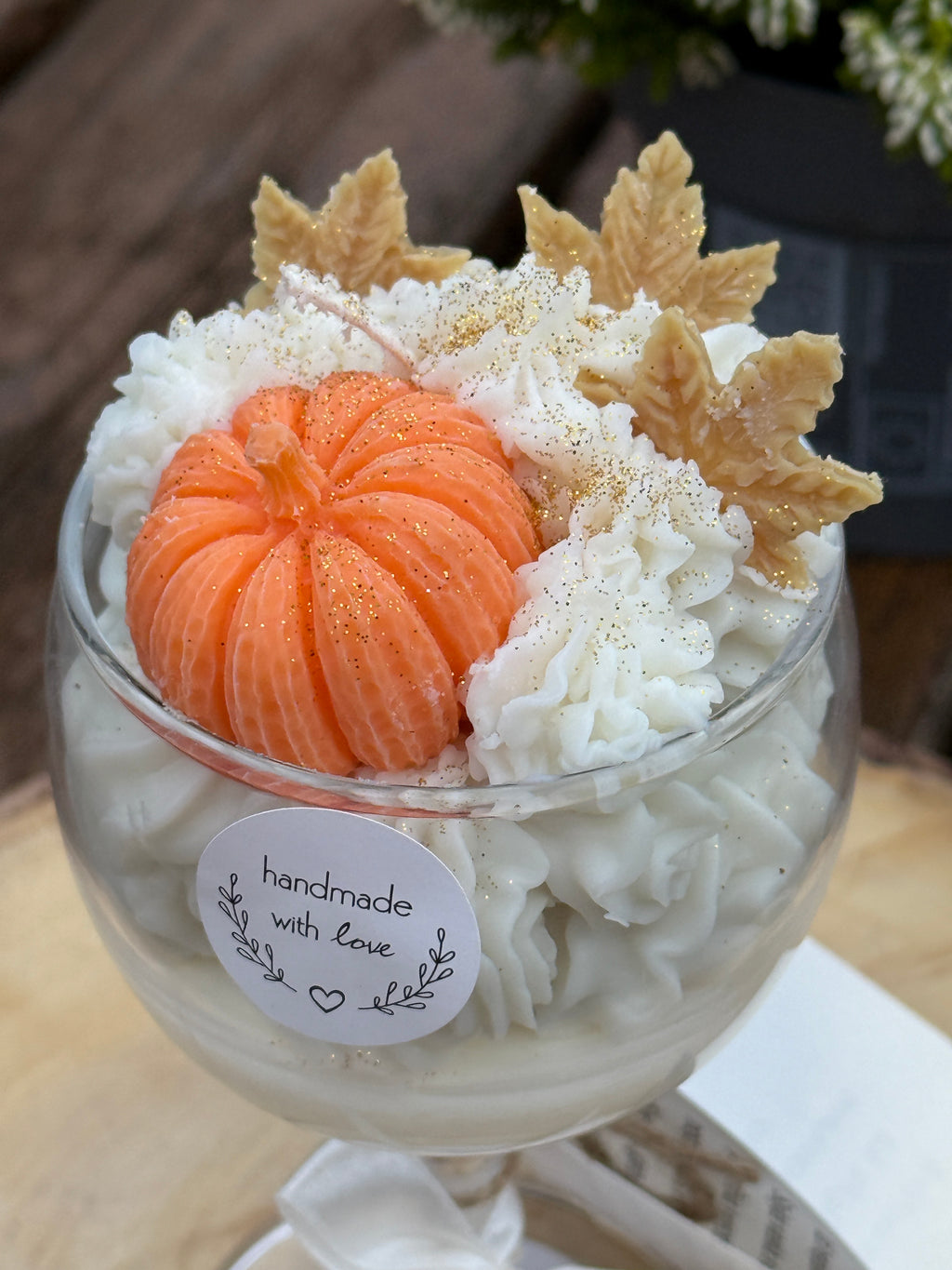 White Soy Dessert candle