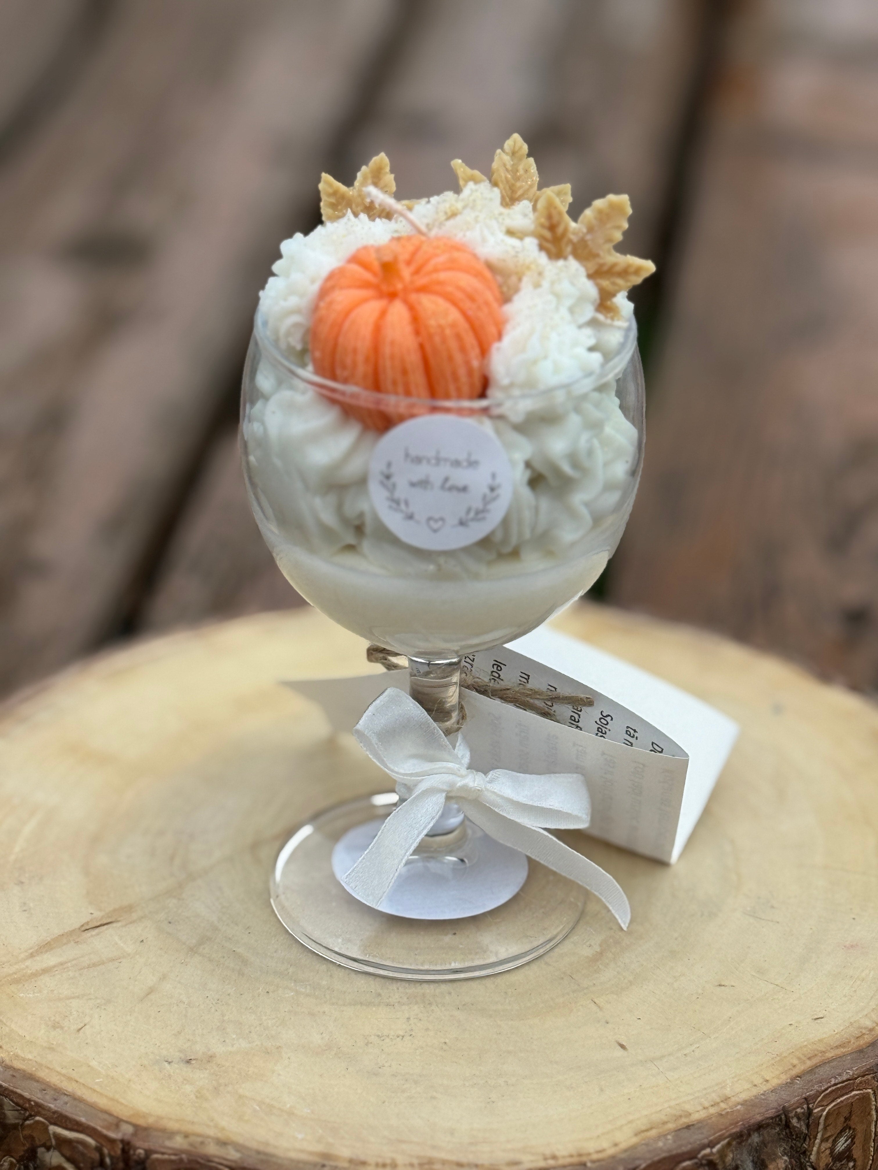 White Soy Dessert candle