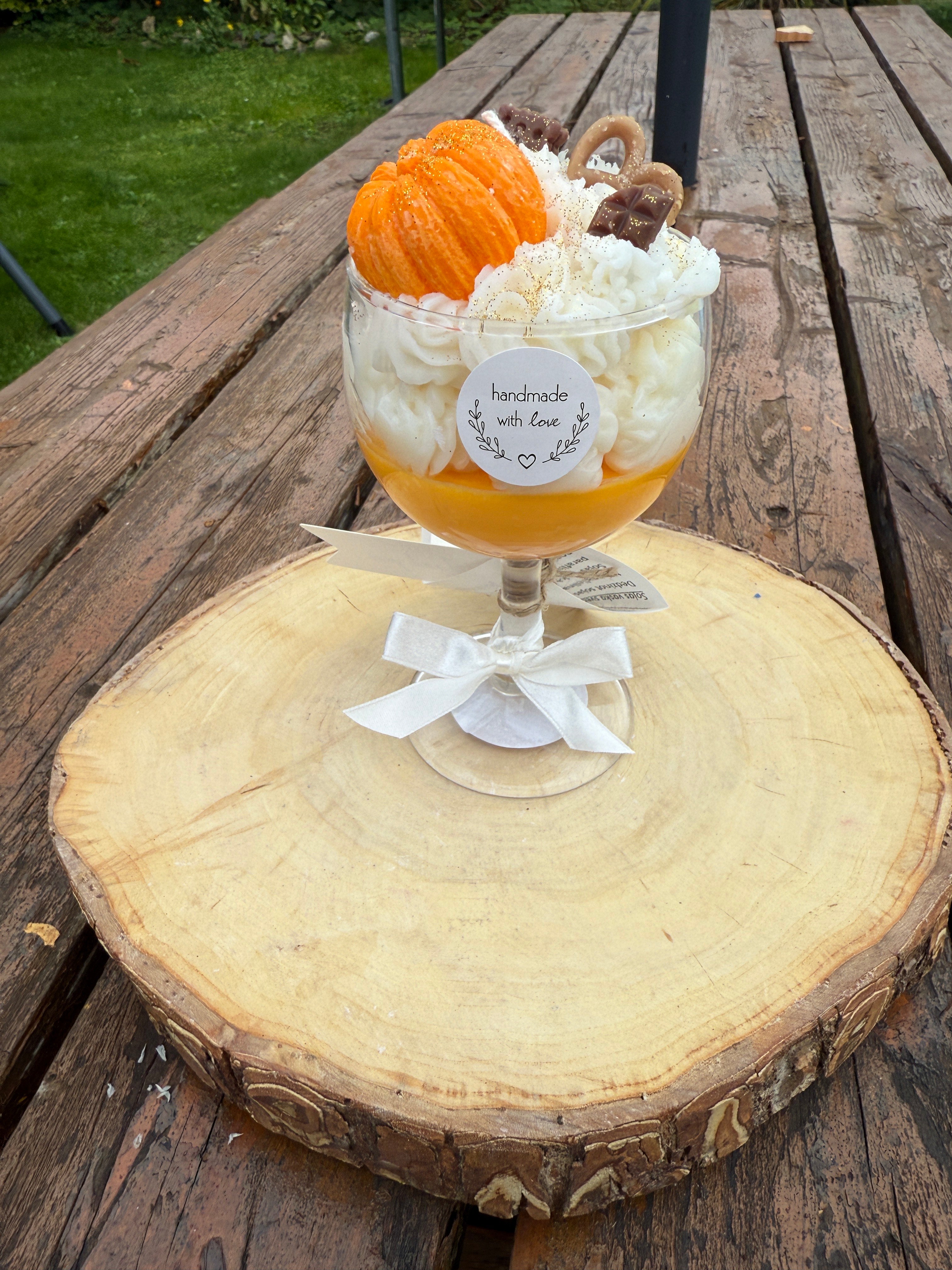 Soy Dessert Orange Pumpkin candle