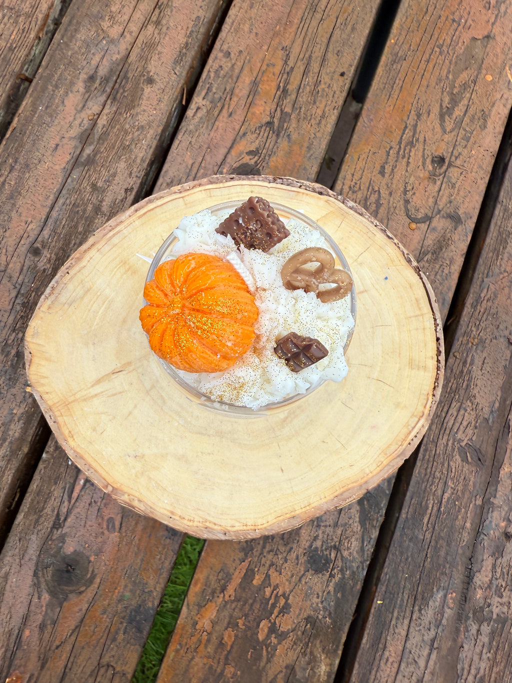 Soy Dessert Orange Pumpkin candle