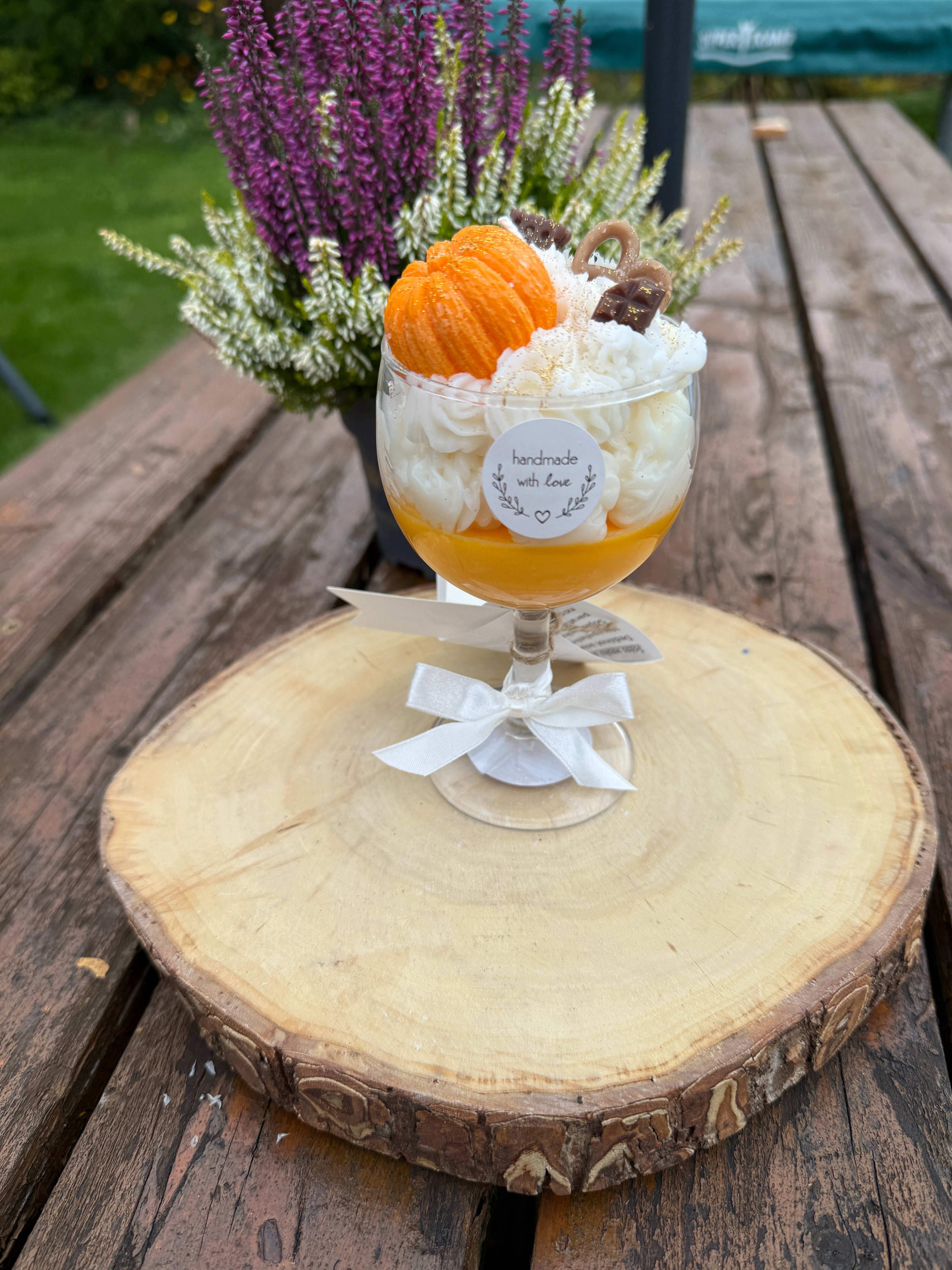 Soy Dessert Orange Pumpkin candle