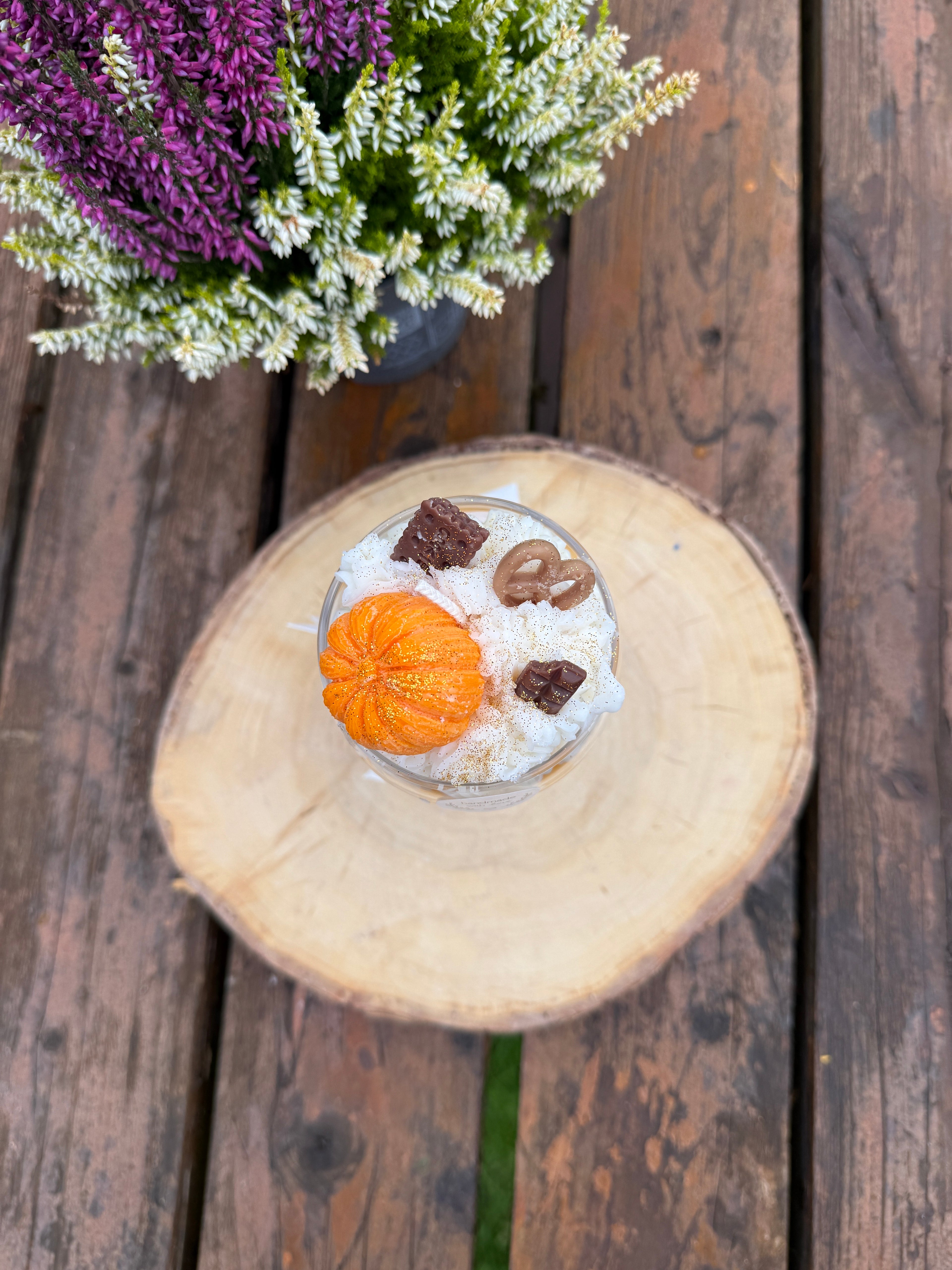 Soy Dessert Orange Pumpkin candle