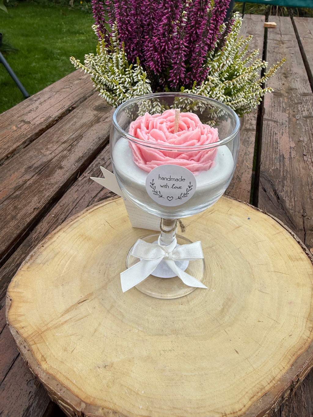 Flower Soy candle