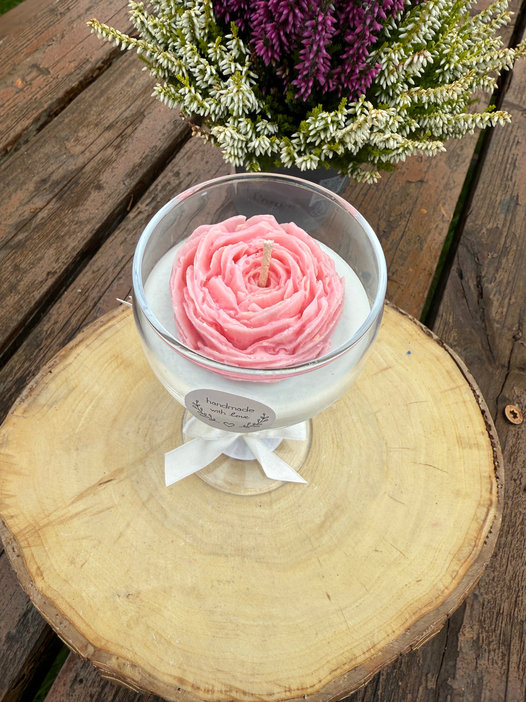 Flower Soy candle