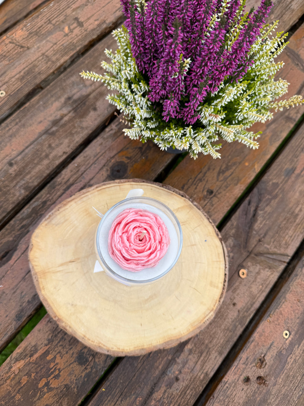 Flower Soy candle
