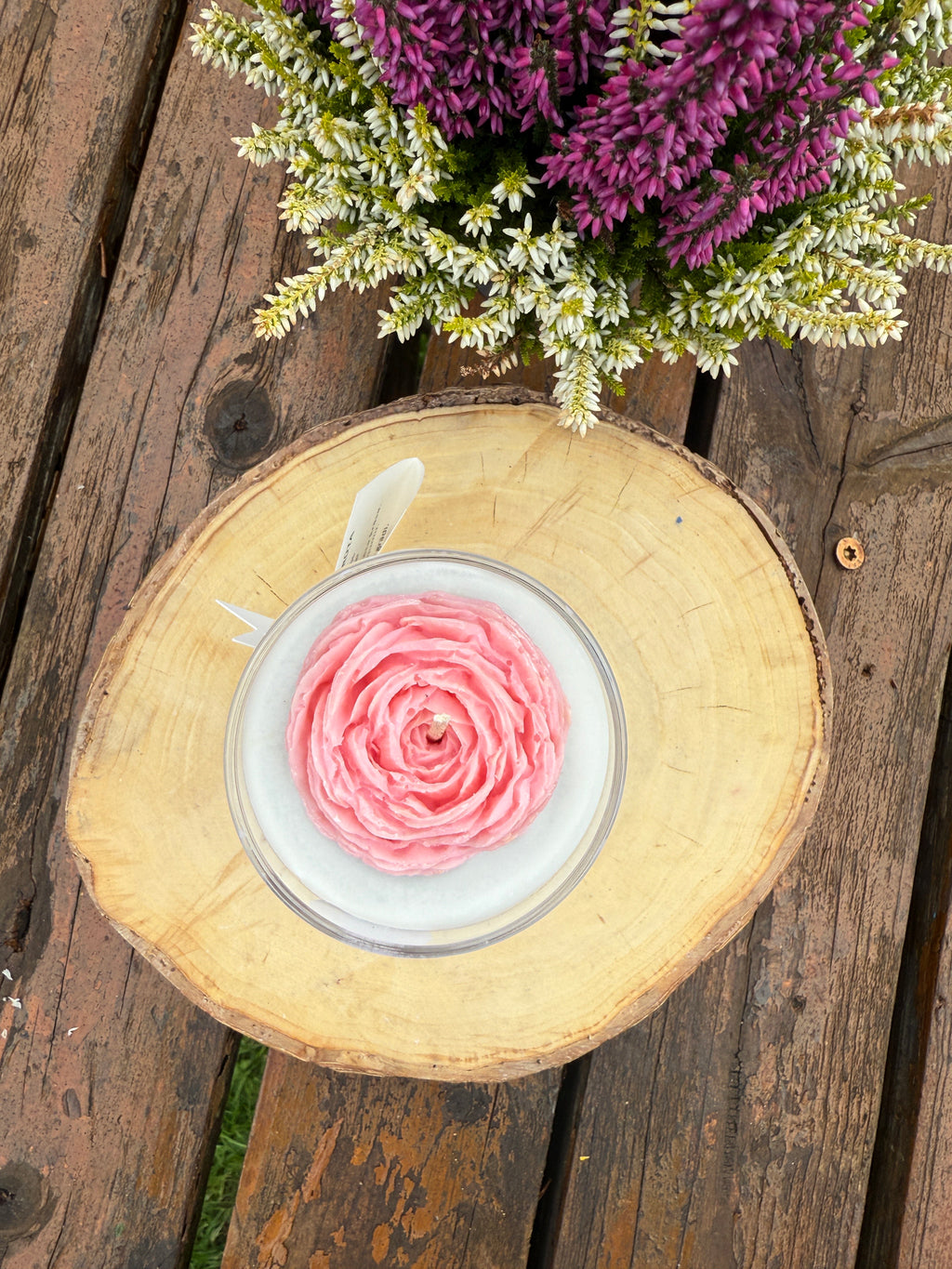Flower Soy candle