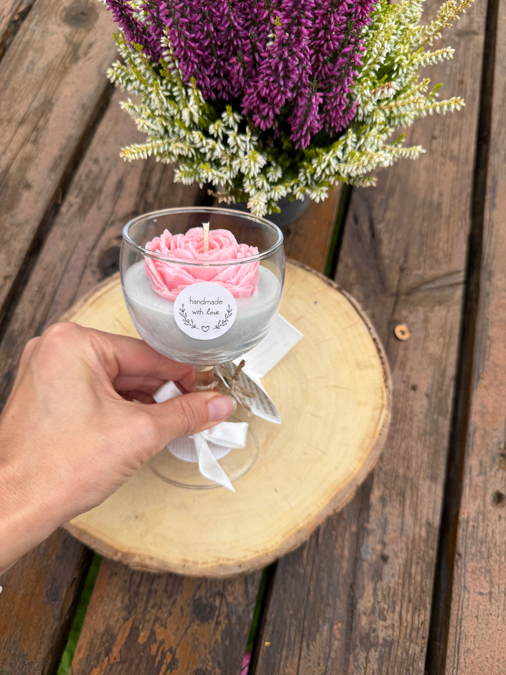 Flower Soy candle