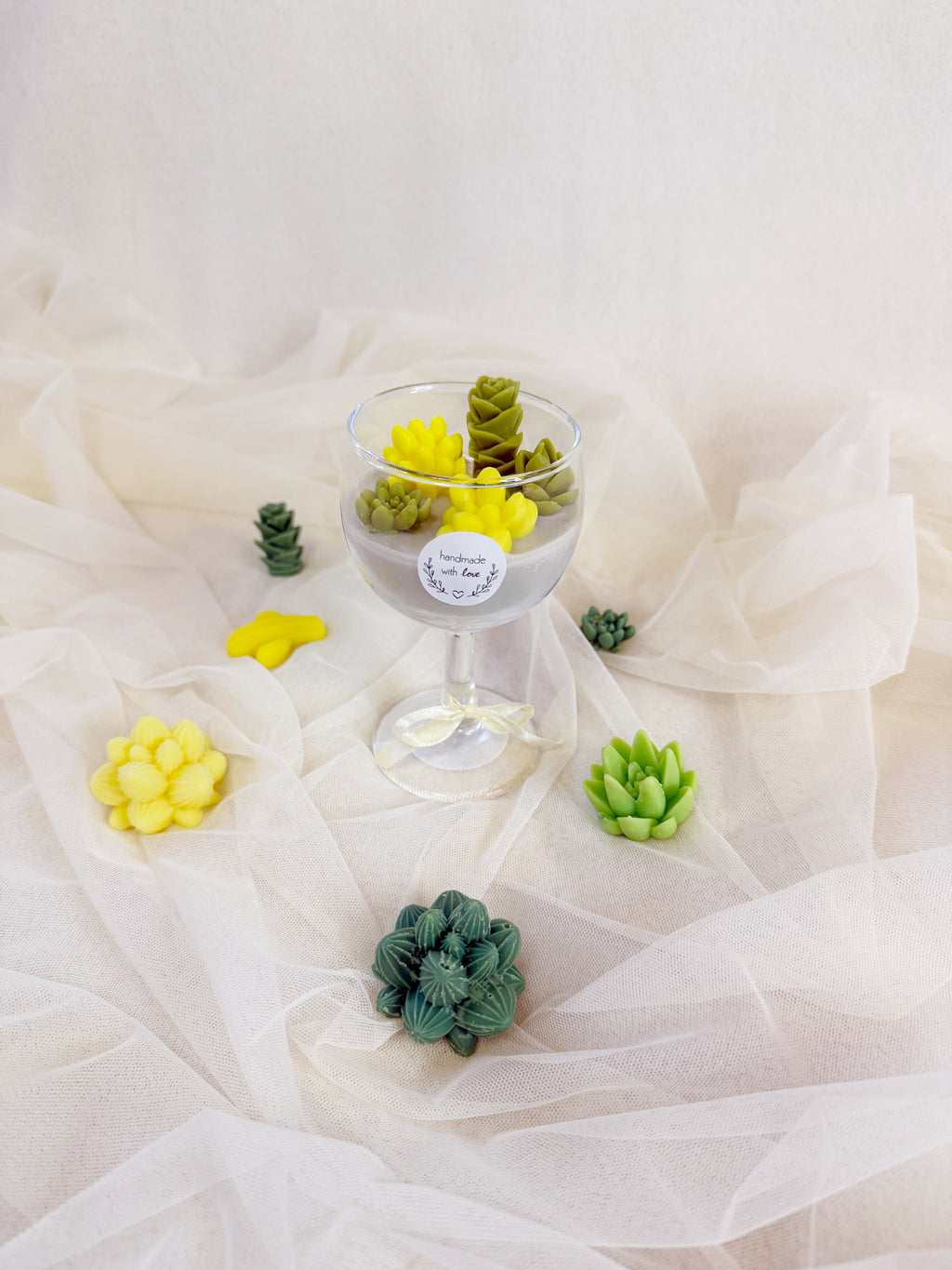 Cactus Soy Wax Glass