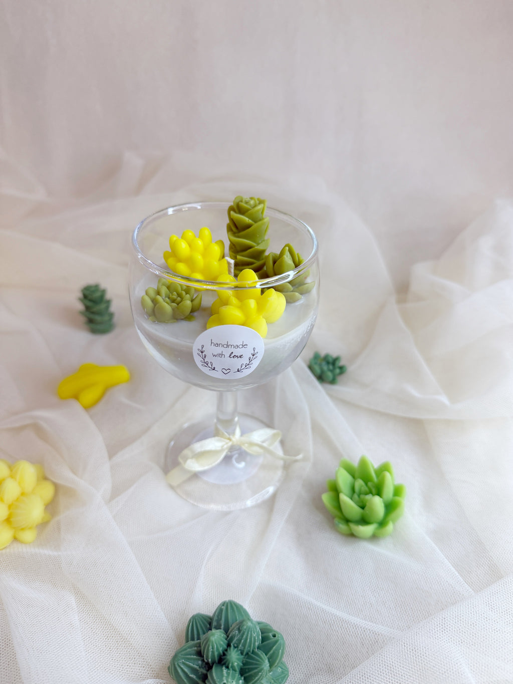 Cactus Soy Wax Glass