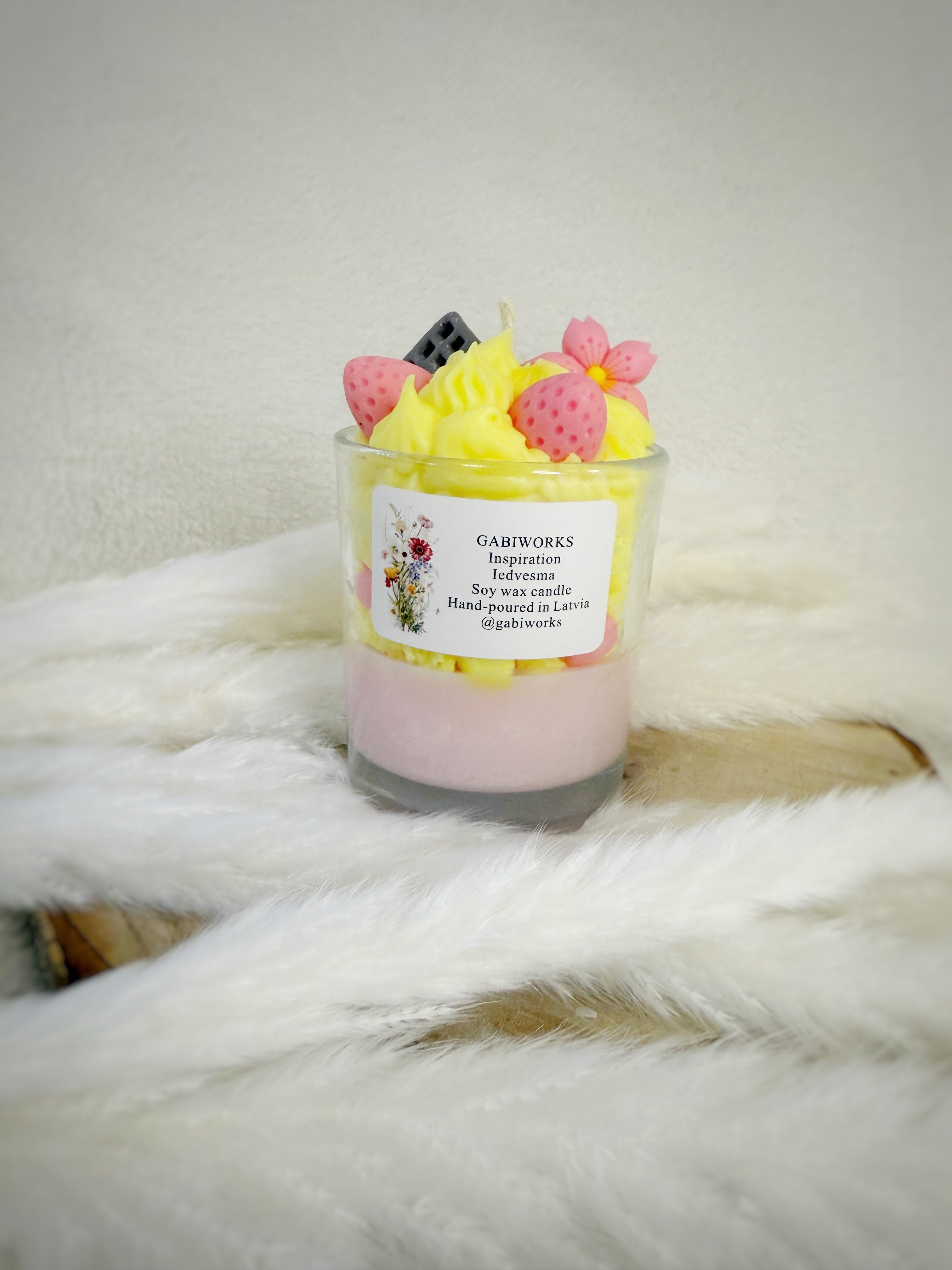 Soy Dessert Mug Candle