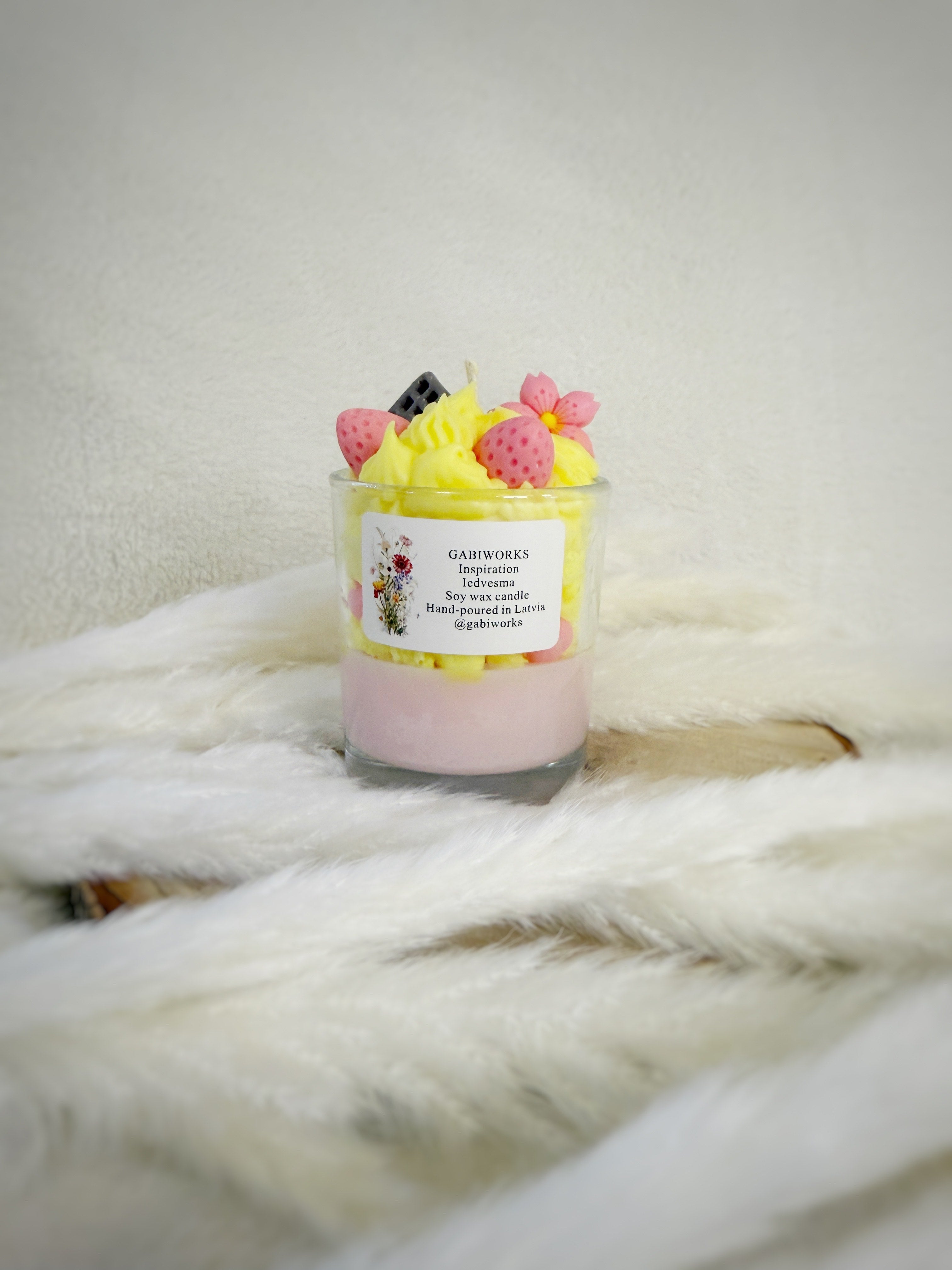 Soy Dessert Mug Candle