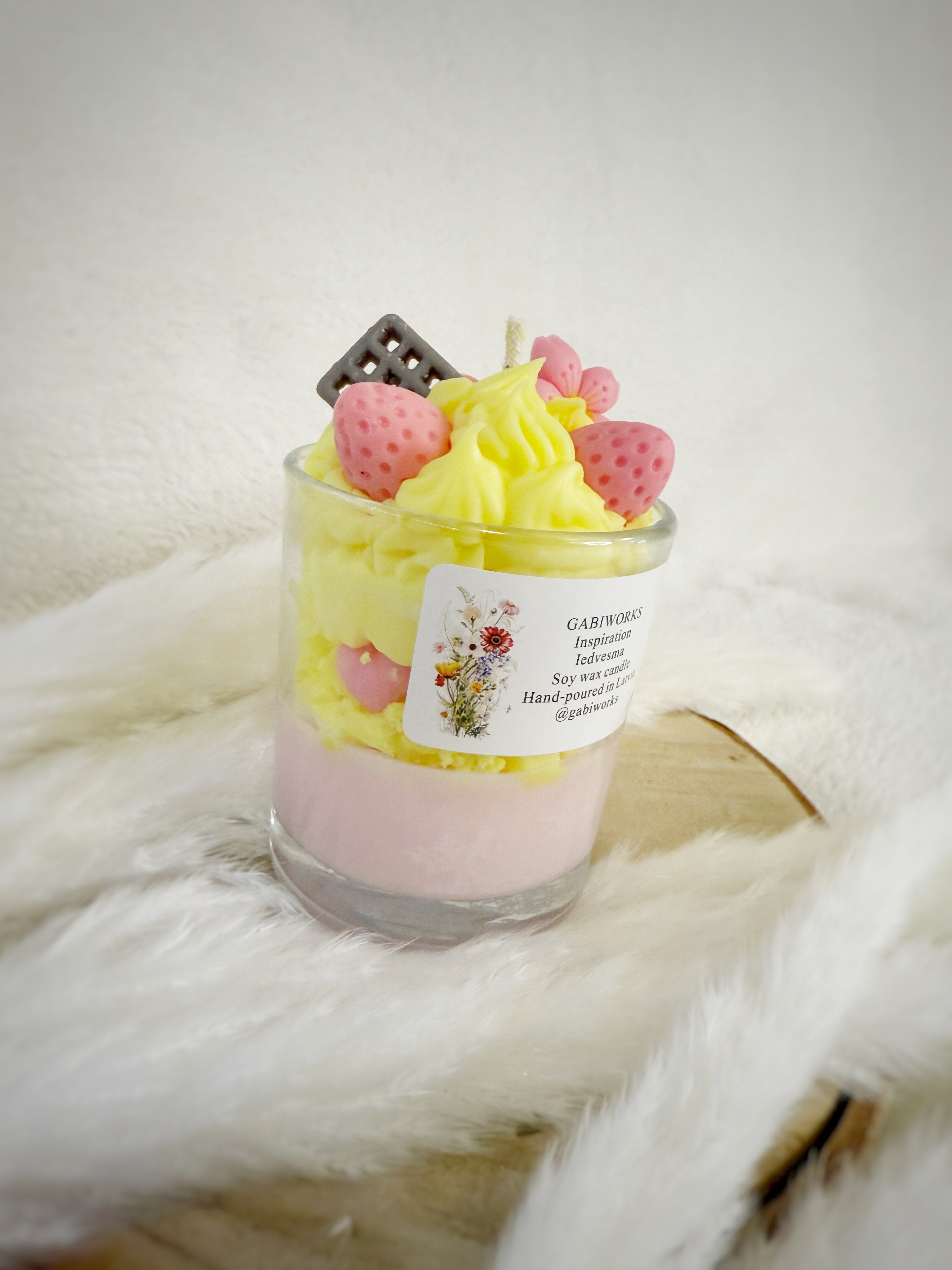 Soy Dessert Mug Candle