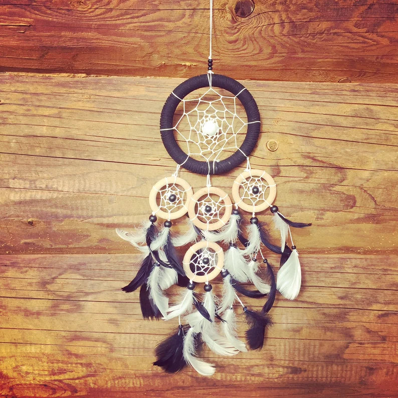 Black/White Dream Catcher