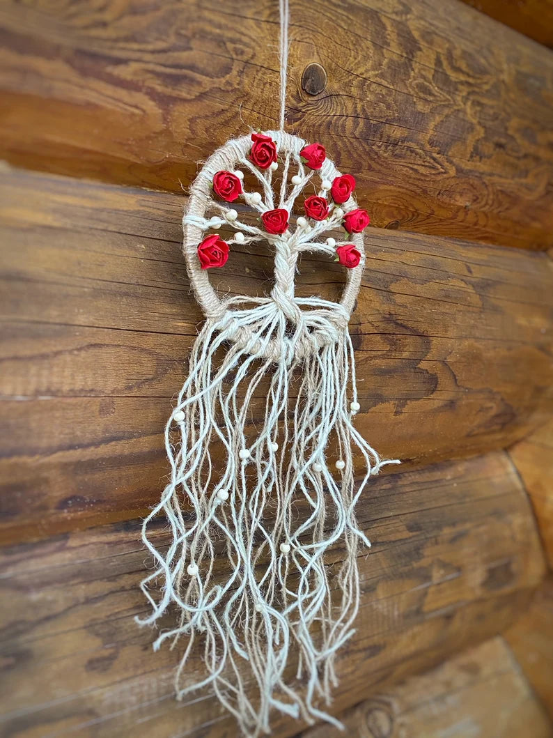 Natural Tree of Life Dream Catcher