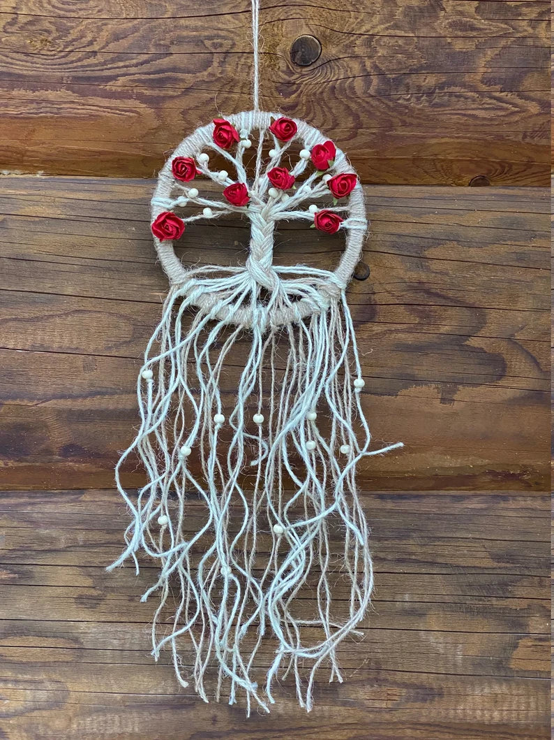 Natural Tree of Life Dream Catcher