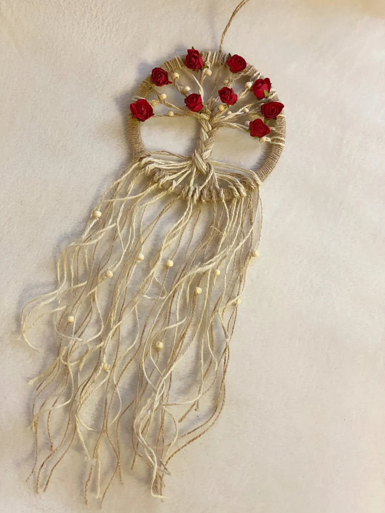 Natural Tree of Life Dream Catcher