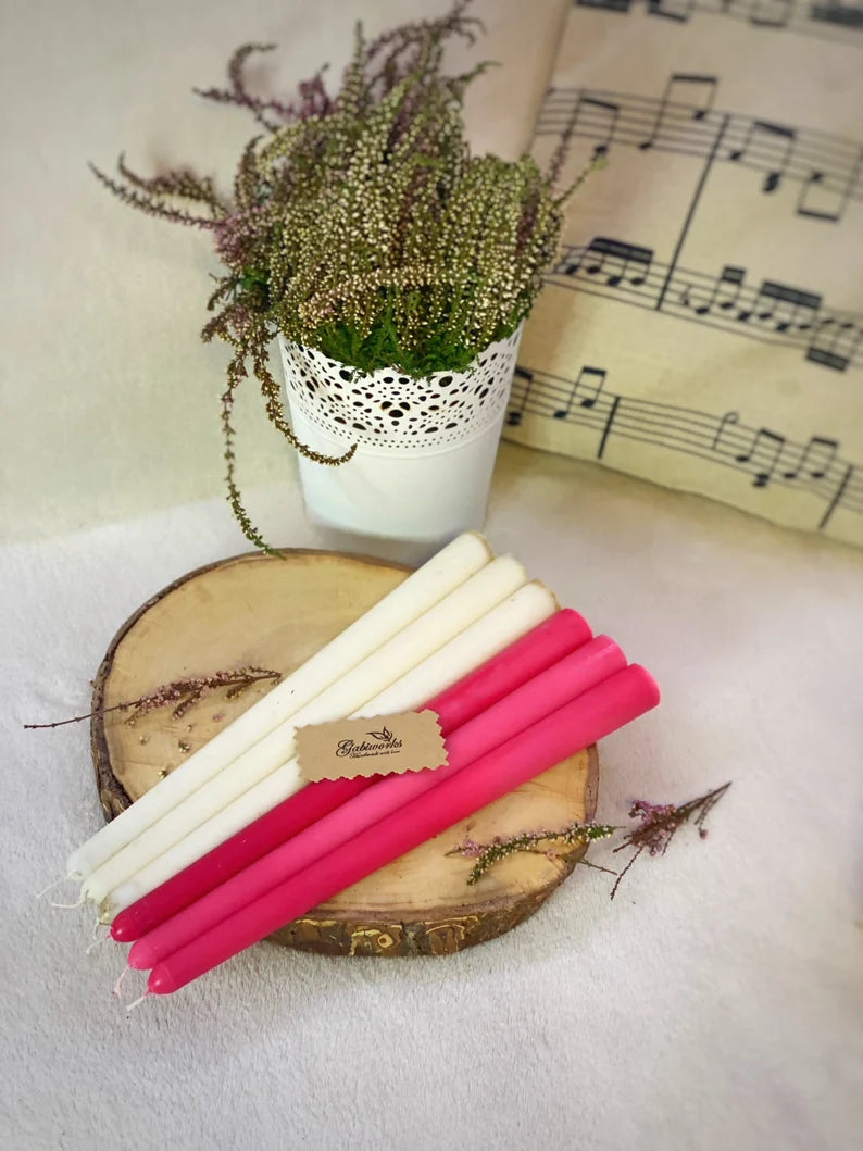 Taper Natural Soy candles