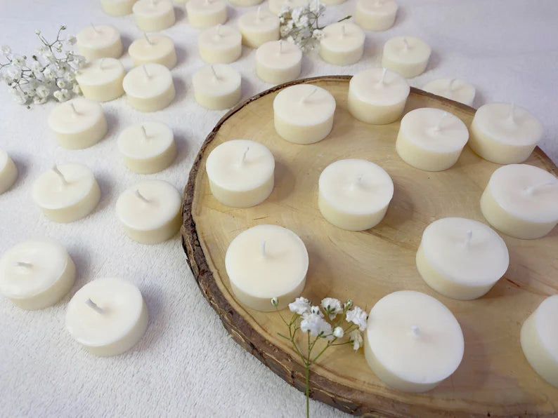 Soy Tea Lights candles - 6., 12. pcs