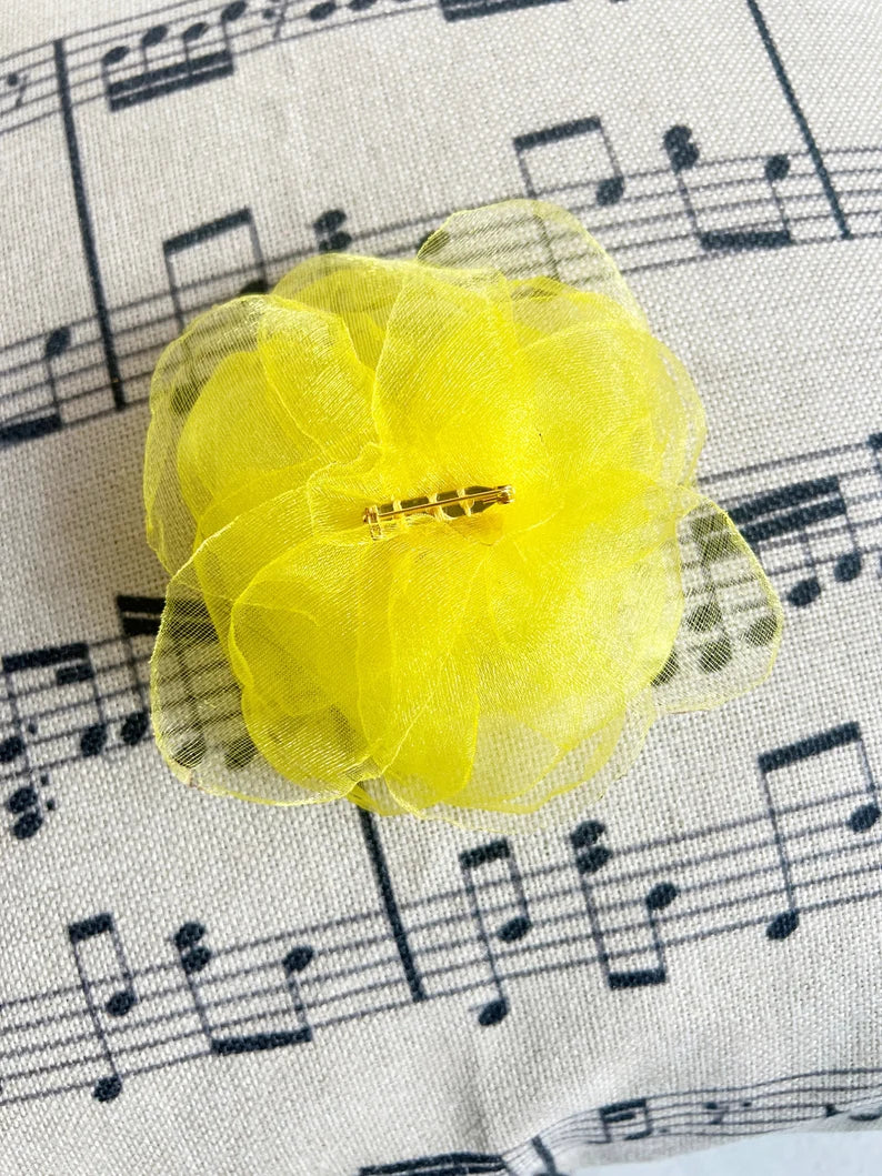 Yellow Brooch