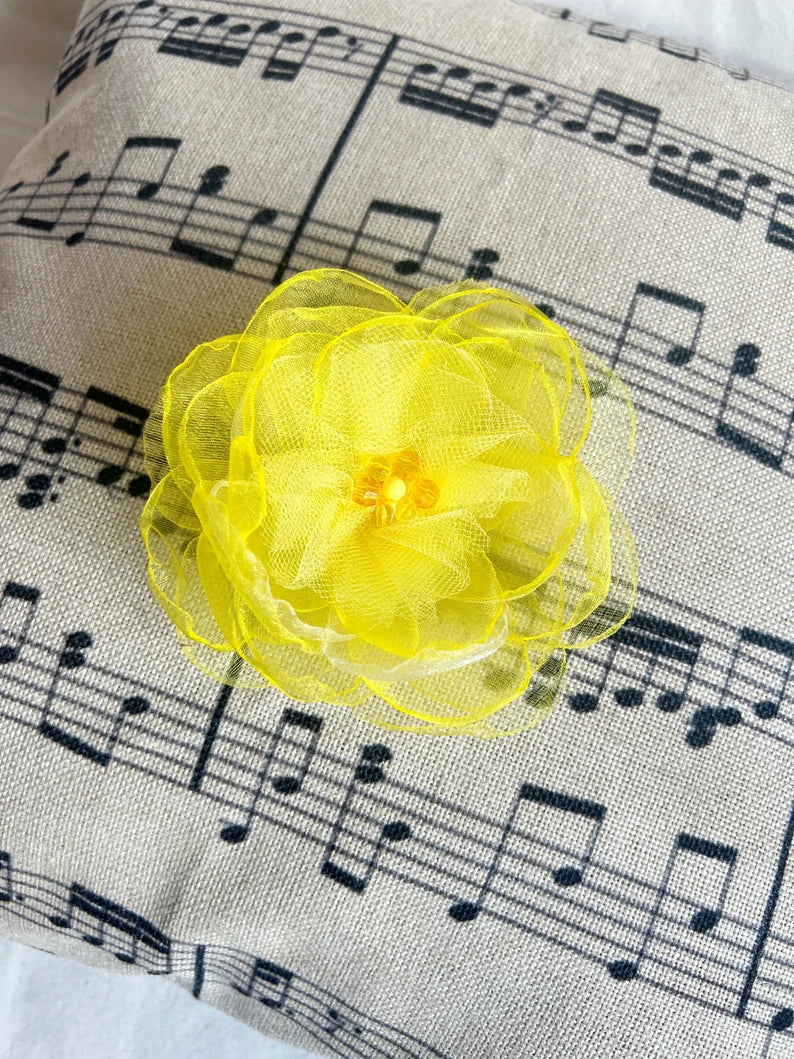 Yellow Brooch