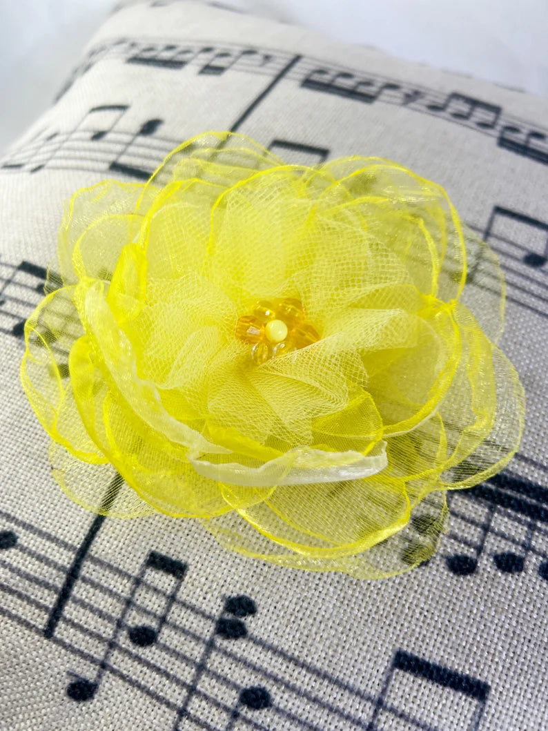 Yellow Brooch