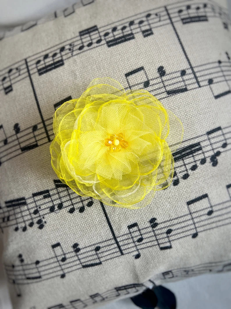 Yellow Brooch